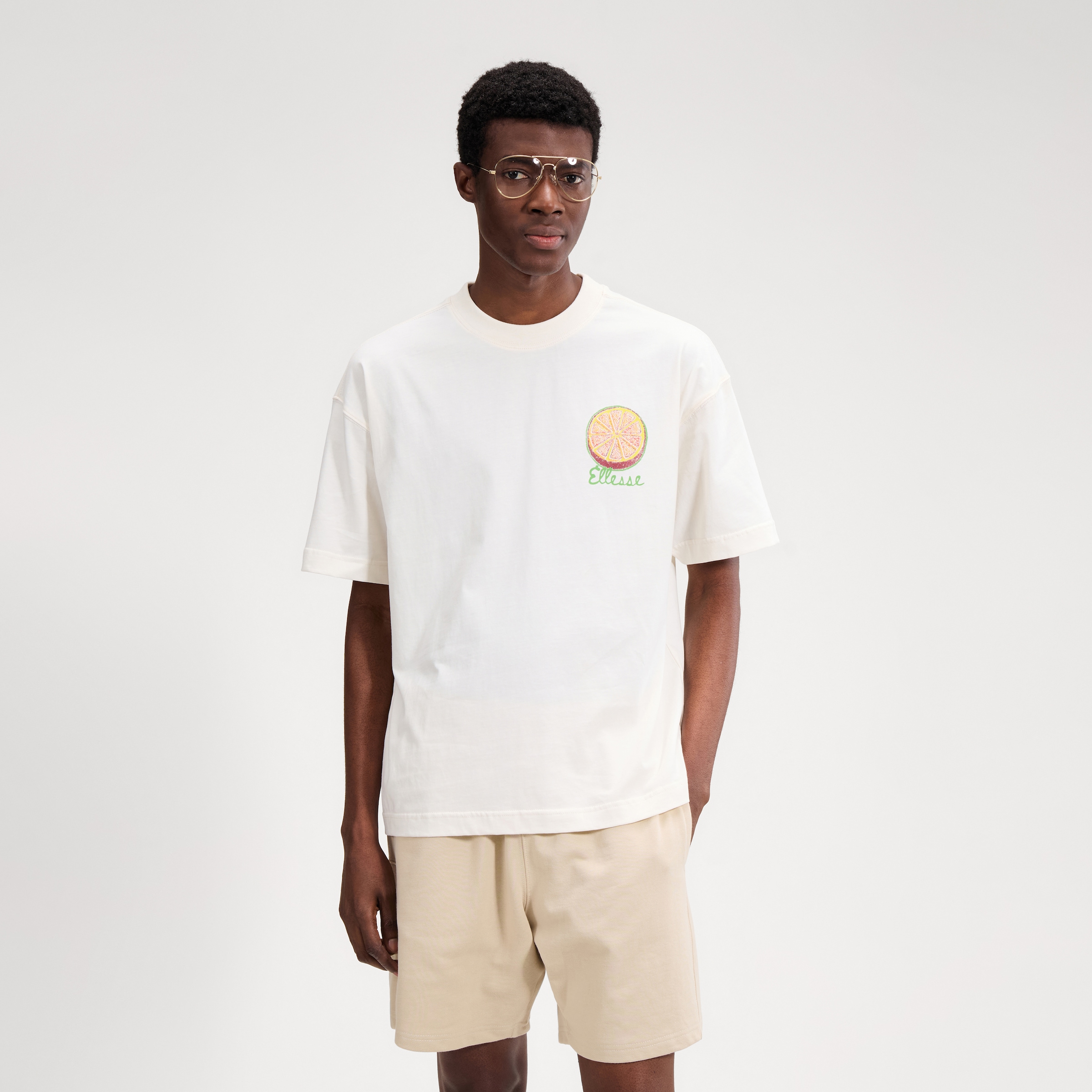 Image of Ellesse T-Shirt "THE CITRUS TEE" sportliches T-Shirt, mit Rundhalsausschnitt, Kurzarm-Design