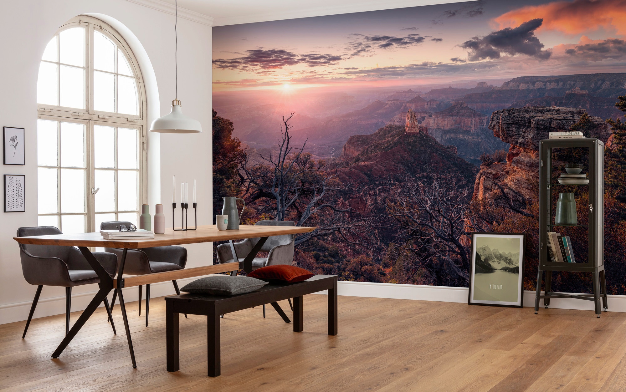 Komar Papier peint intissé »Digitaldruck Vlies -  Grand View - Grösse 450 x 280 cm« imprimé Wohnzimmer, Schlafzimmer
