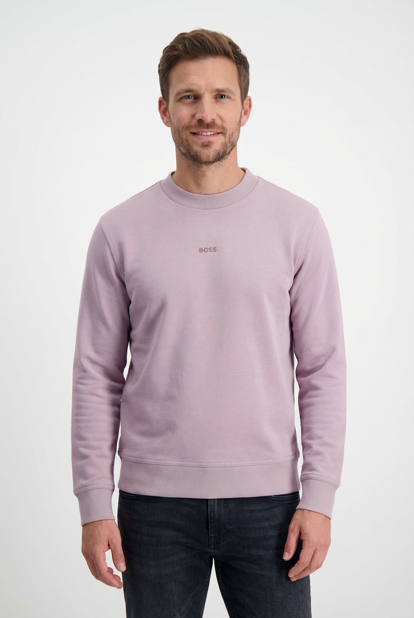 BOSS ORANGE Sweatshirt »WeSmallcrew«, mit Logo auf der Brust
