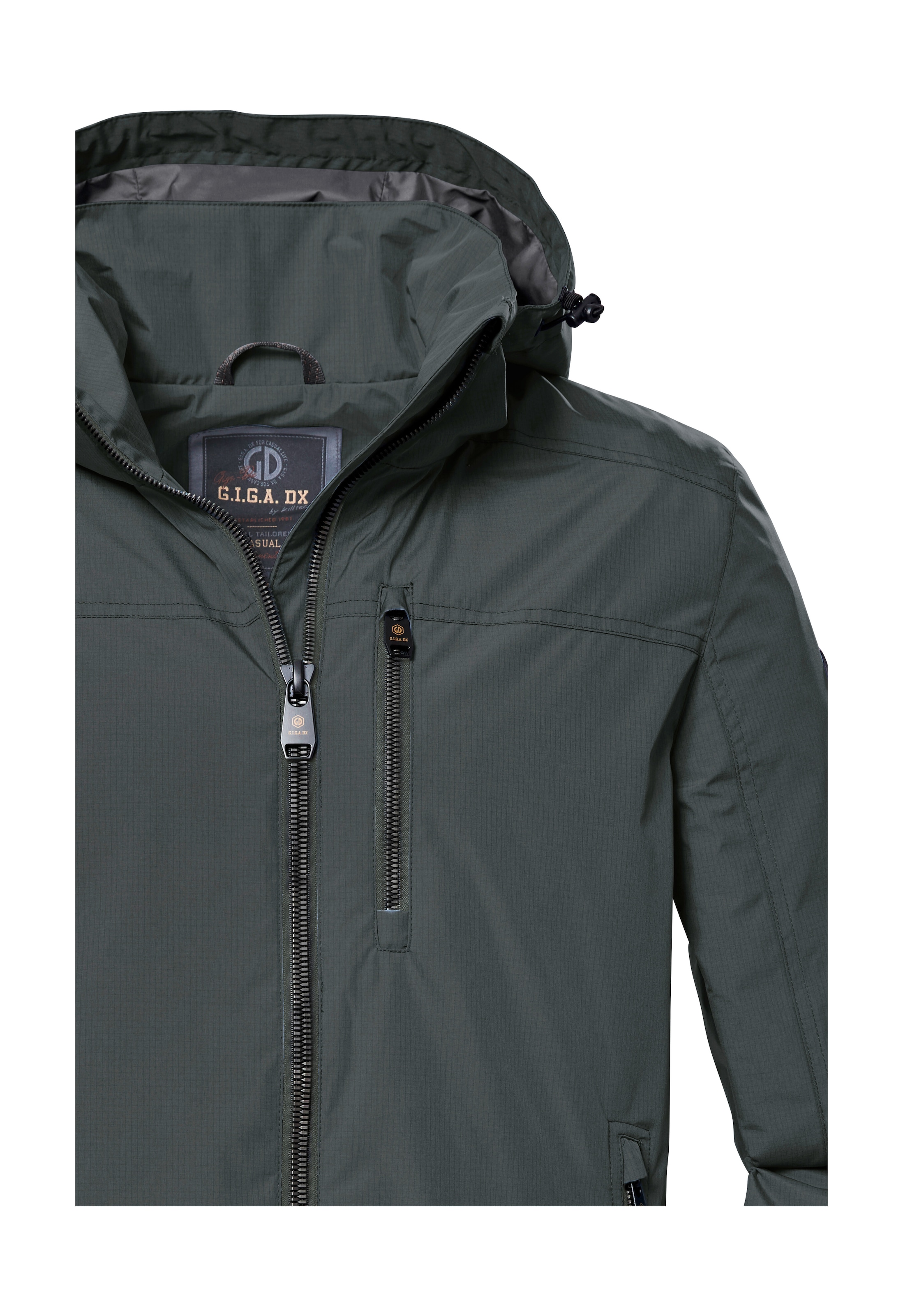 G.I.G.A. DX by killtec Veste fonctionnelle »GS 13 MN JCKT« Wasserabweisende Herrenjacke mit abnehmbarer Kapuze und Zippern