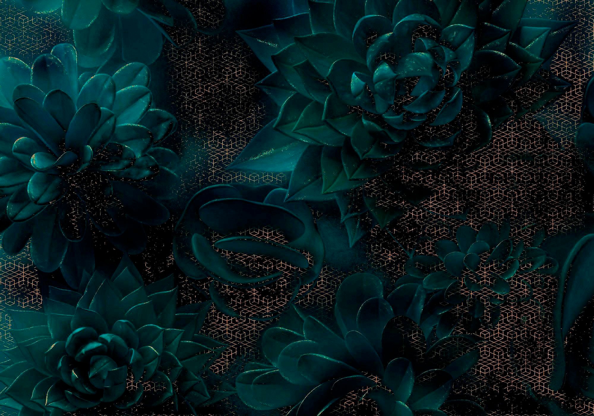 Image of Komar Vliestapete "Digitaldruck Vlies - Ombres - Grösse 400 x 280 cm" bedruckt glatt Wohnzimmer, Schlafzimmer