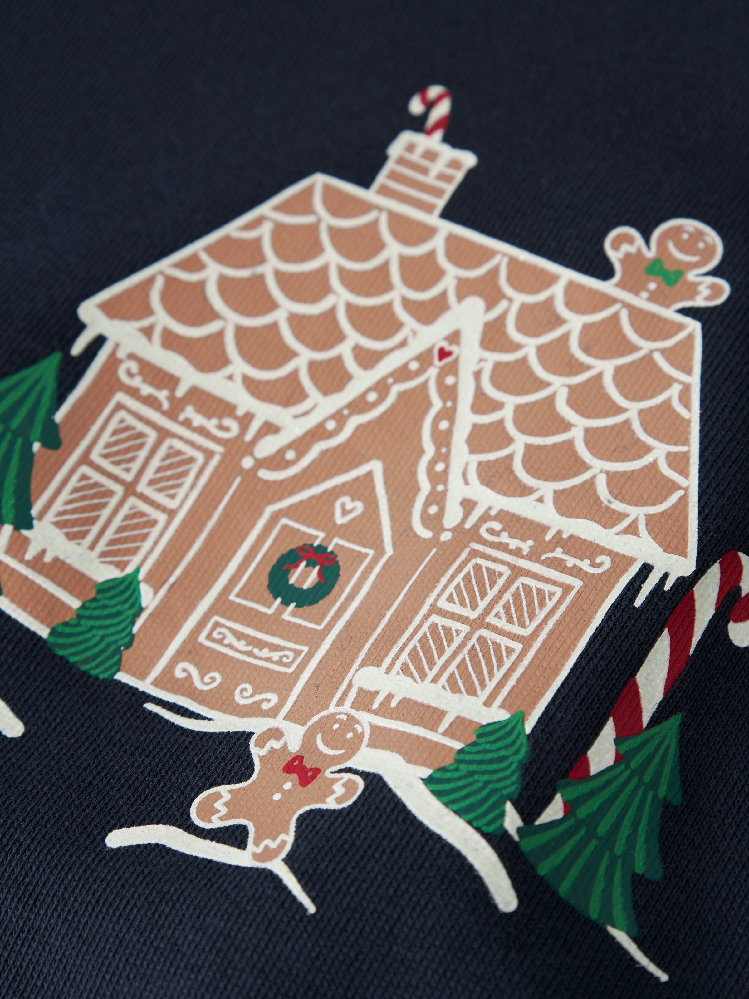 Name It Sweatshirt »NMFVISMAS LS NREG SWEAT BRU«