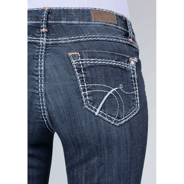 SOCCX Regular-fit-Jeans »RO:MY«, mit hellen Stepp-Nähten Acheter à un bon  prix