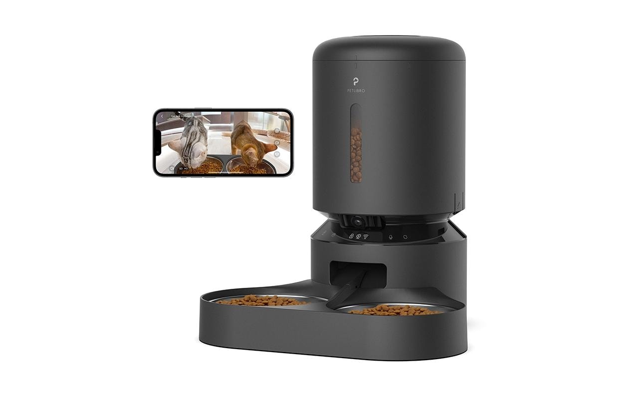 Futterautomat »Granary Camera Monitoring Dual Feeder 5l«