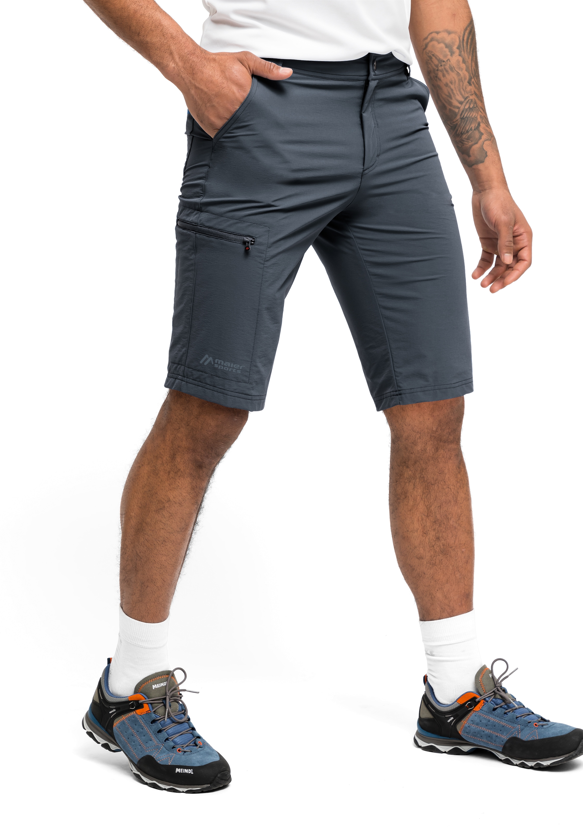 Maier Sports Funktionsshorts »Norit Short M«, Herren Shorts, kurze Outdoor-Hose, Bermuda mit 5 Taschen, Regular Fit