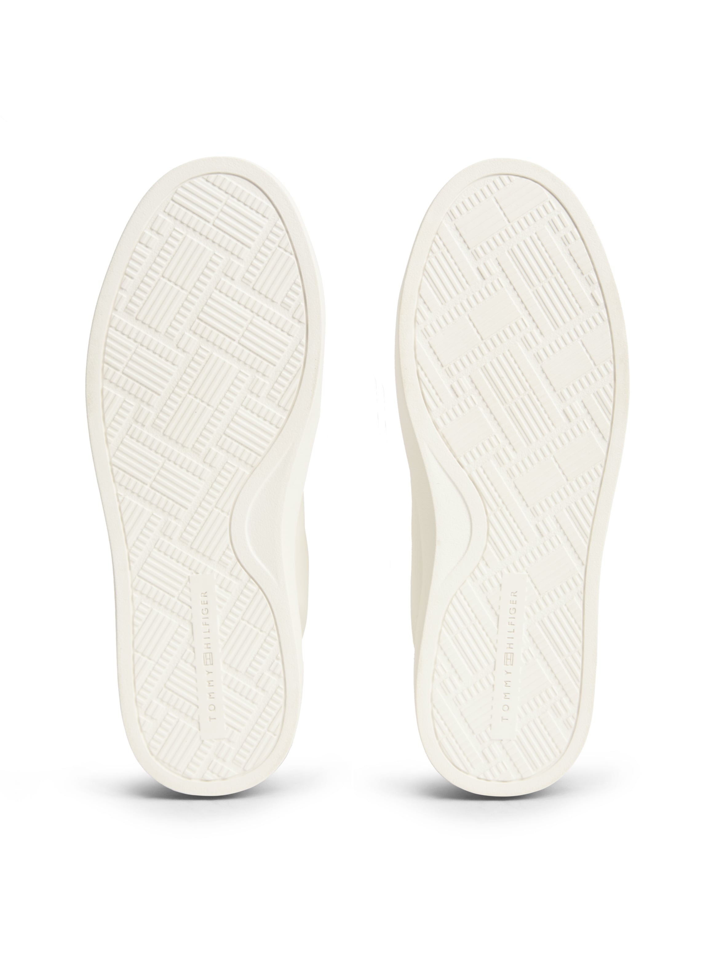 Tommy Hilfiger Baskets à plateforme »TH CHIC SNEAKER«  chaussure de loisirs, chaussure basse, chaussure à lacets avec coutures décoratives