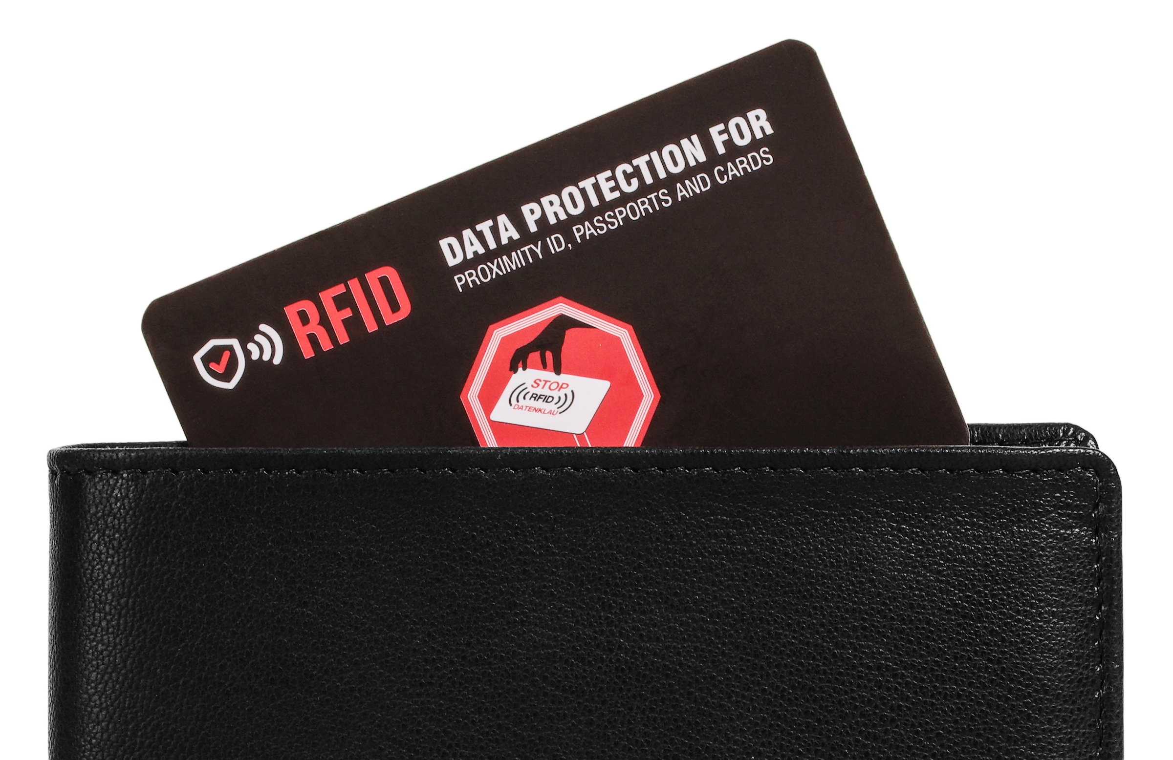 bugatti Geldbörse »BLACK MAGIC« echt Leder