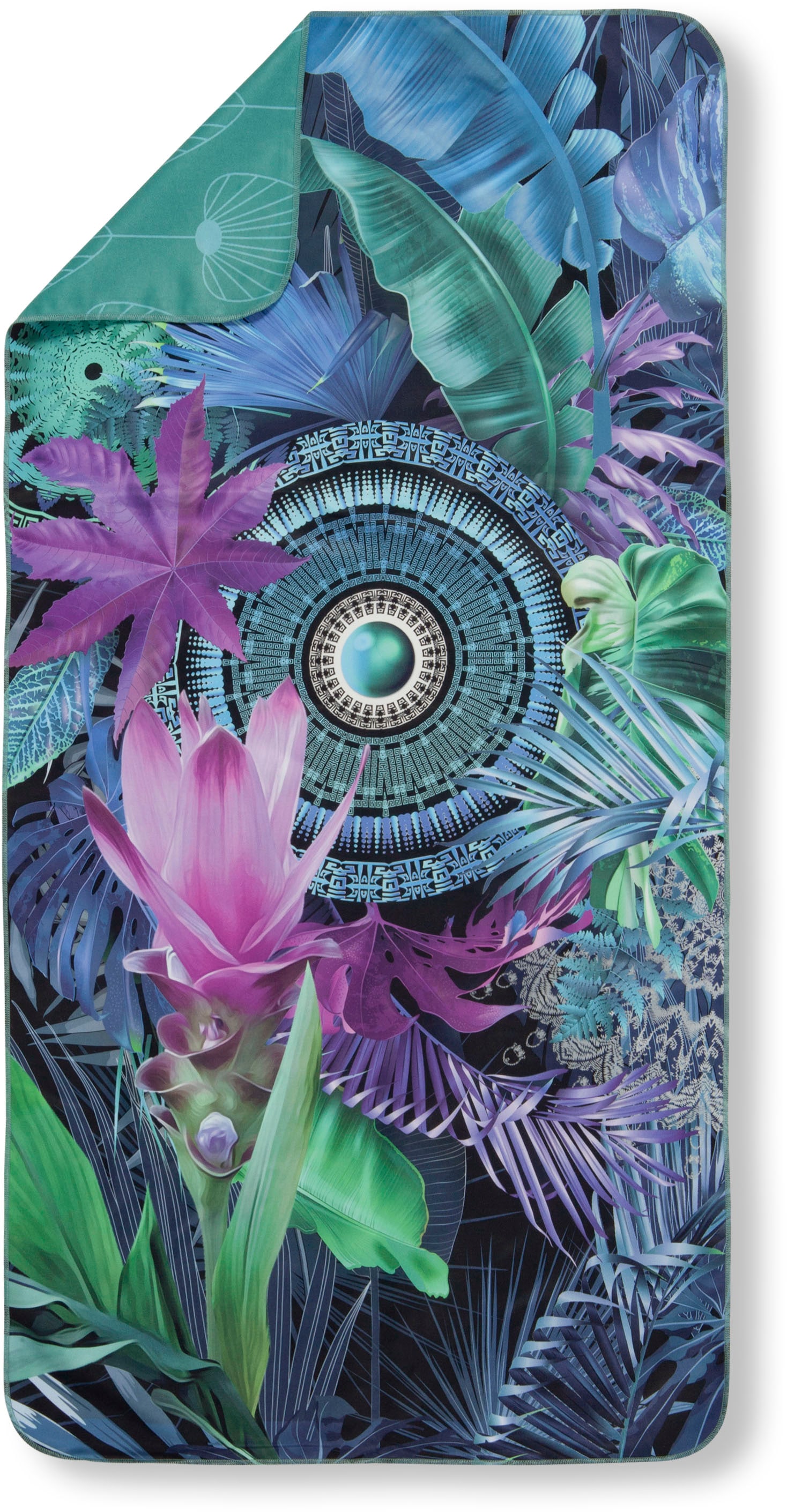 hip Strandtuch »Zehra«, (1 St., Strandtuch 100 x 180 cm), Mandala