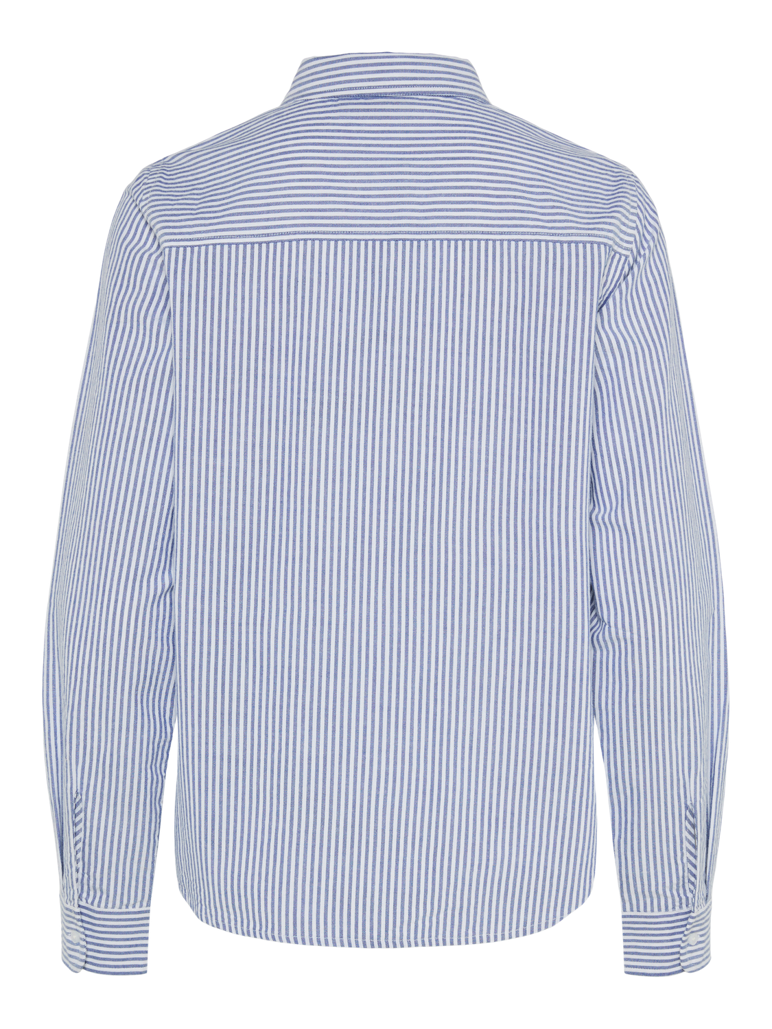 pieces Blouse à manches longues »PCIRENE LS SHIRT WVN NOOS« coton, coupe régulière