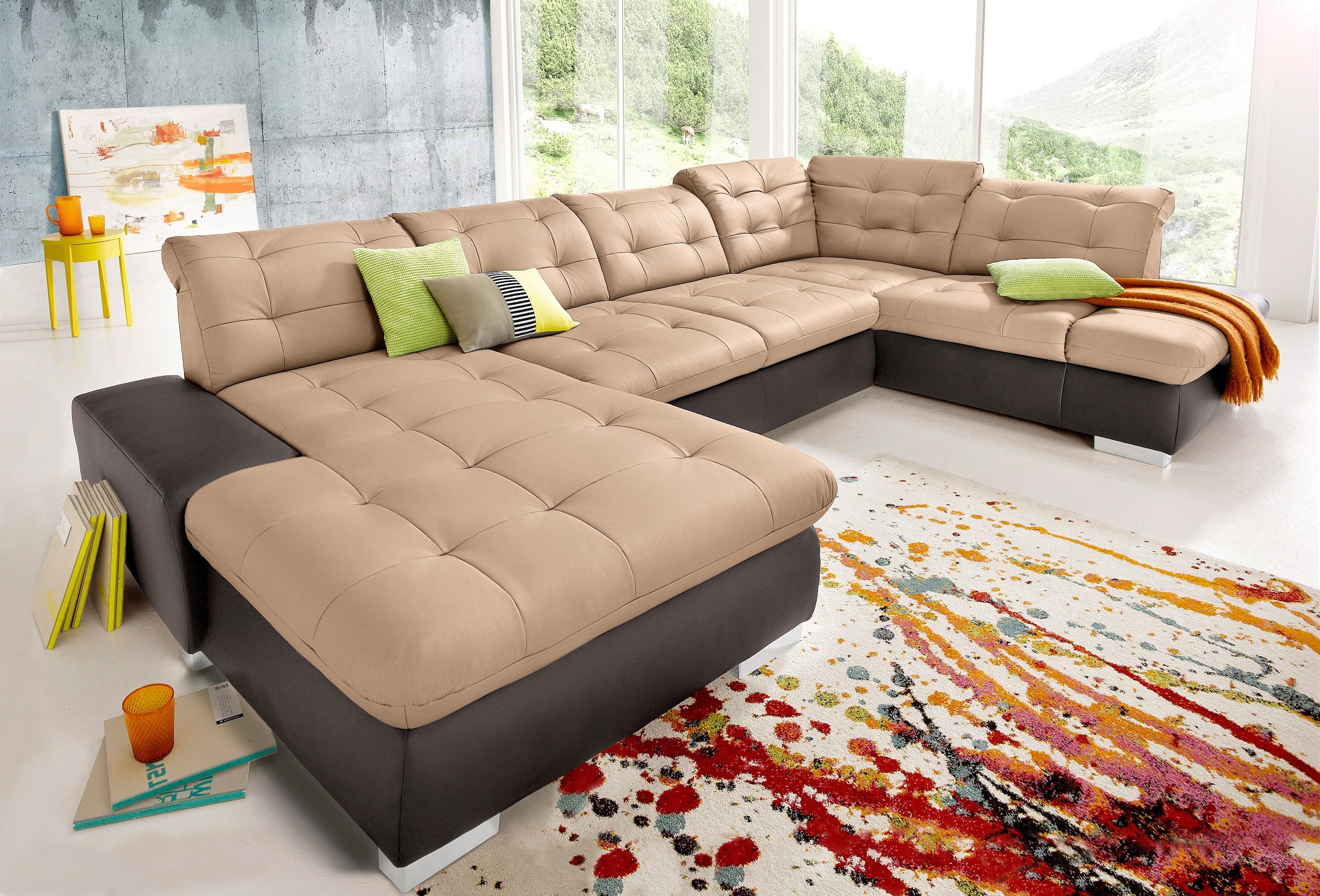 Image of sit&more Wohnlandschaft "Palomino U-Form" wahlweise in XL oder XXL