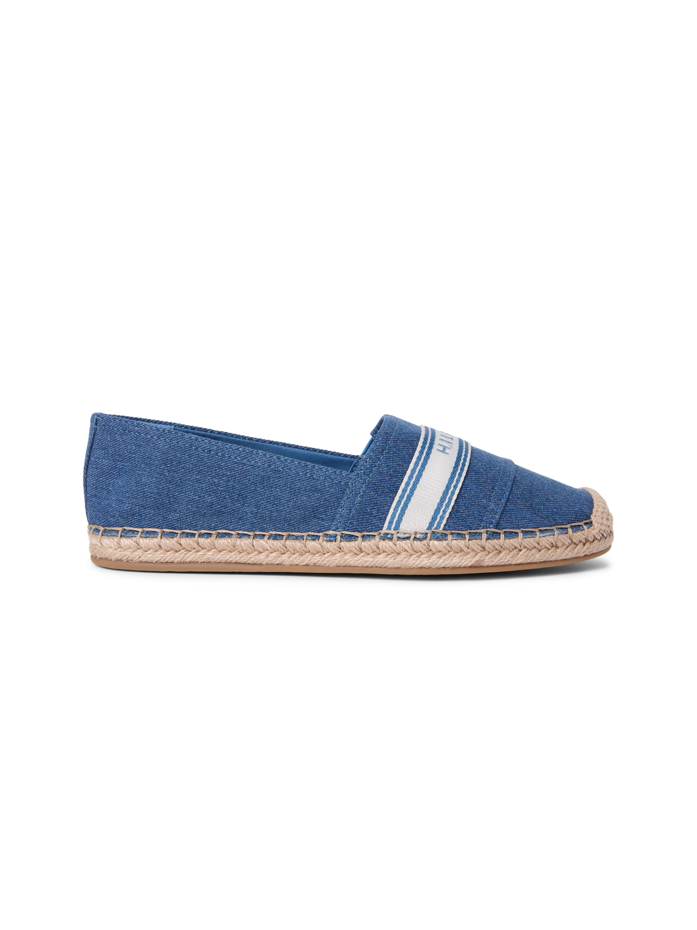 Tommy Hilfiger Espadrille »HILFIGER WEBBING ESPADRILLE«  chaussure basse, chaussure à enfiler, chaussure d'été avec logo
