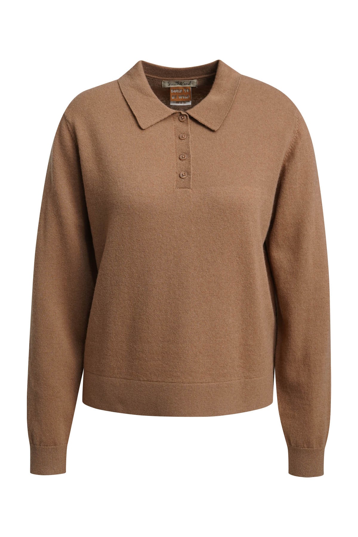 Image of Smith & Soul Polokragenpullover mit hohem Woll-Anteil