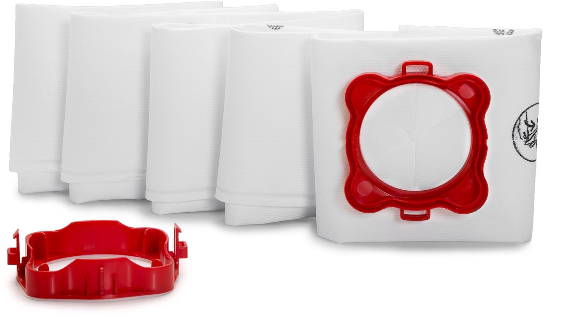 Rowenta Staubsaugerbeutel »Wonderbag Compact WB3051«, 3-lagig mit reissfester Gewebestruktur