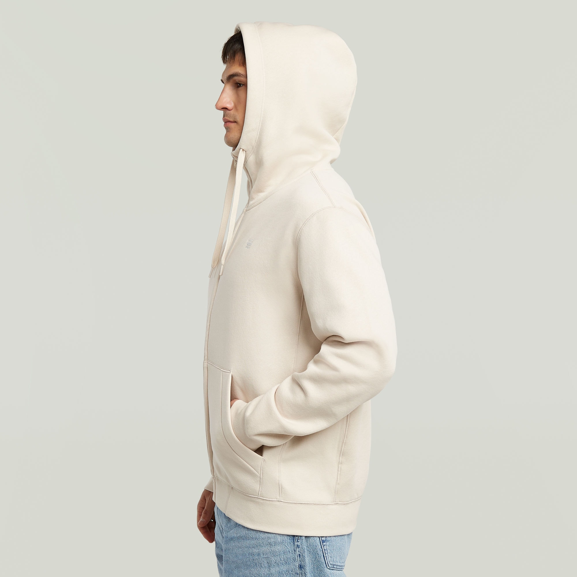 G-STAR Kapuzensweatjacke »Premium Basic Hooded Zip Sweater«