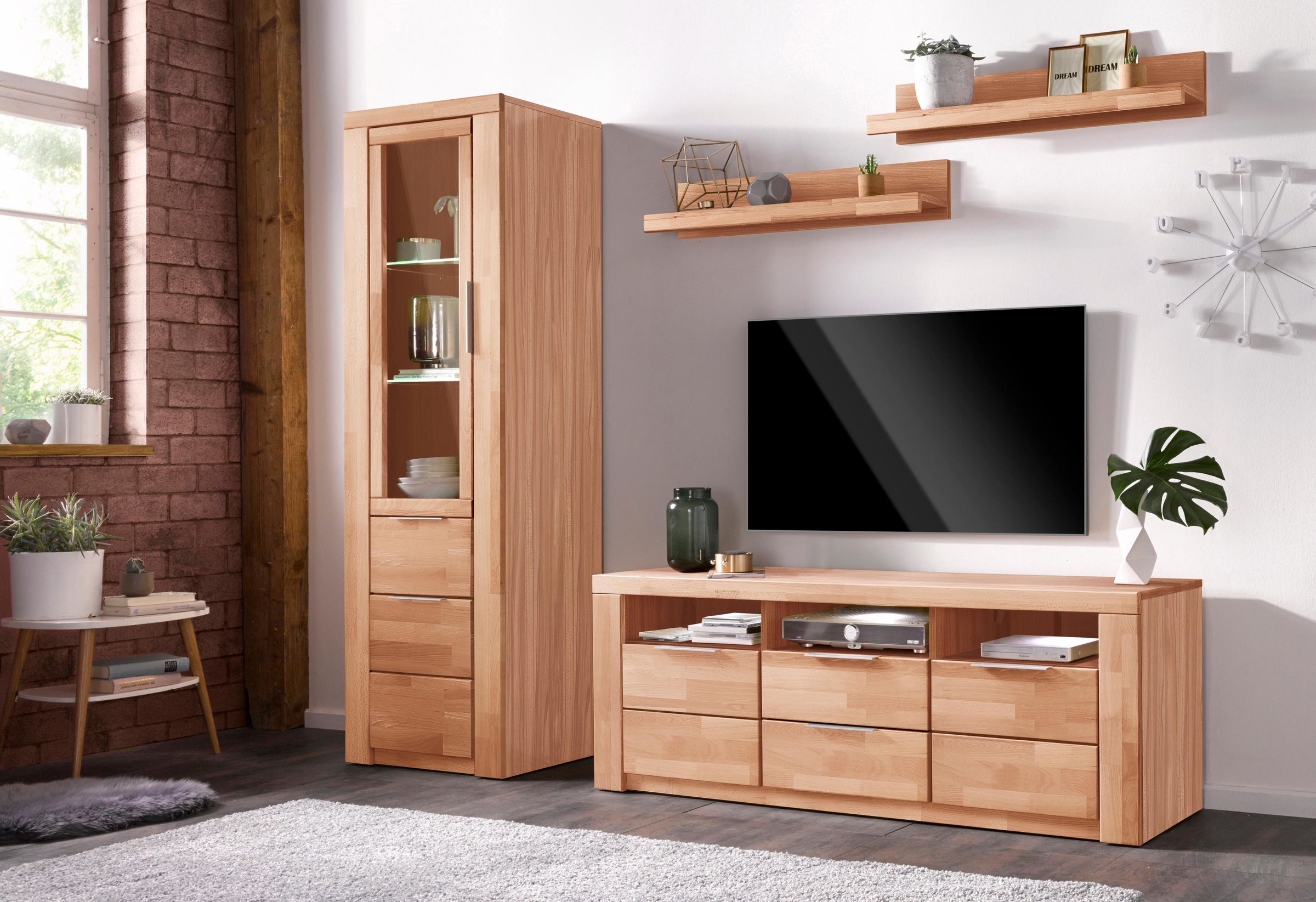 Image of GOODproduct Wohnwand "Zara" Set, 4 Stk. tlg.