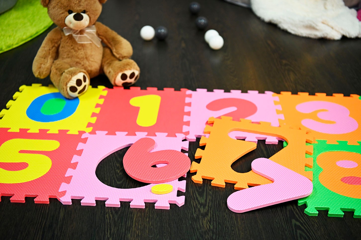 Knorrtoys® Puzzle »Zahlen«, (10 tlg.), Puzzlematte, Bodenpuzzle