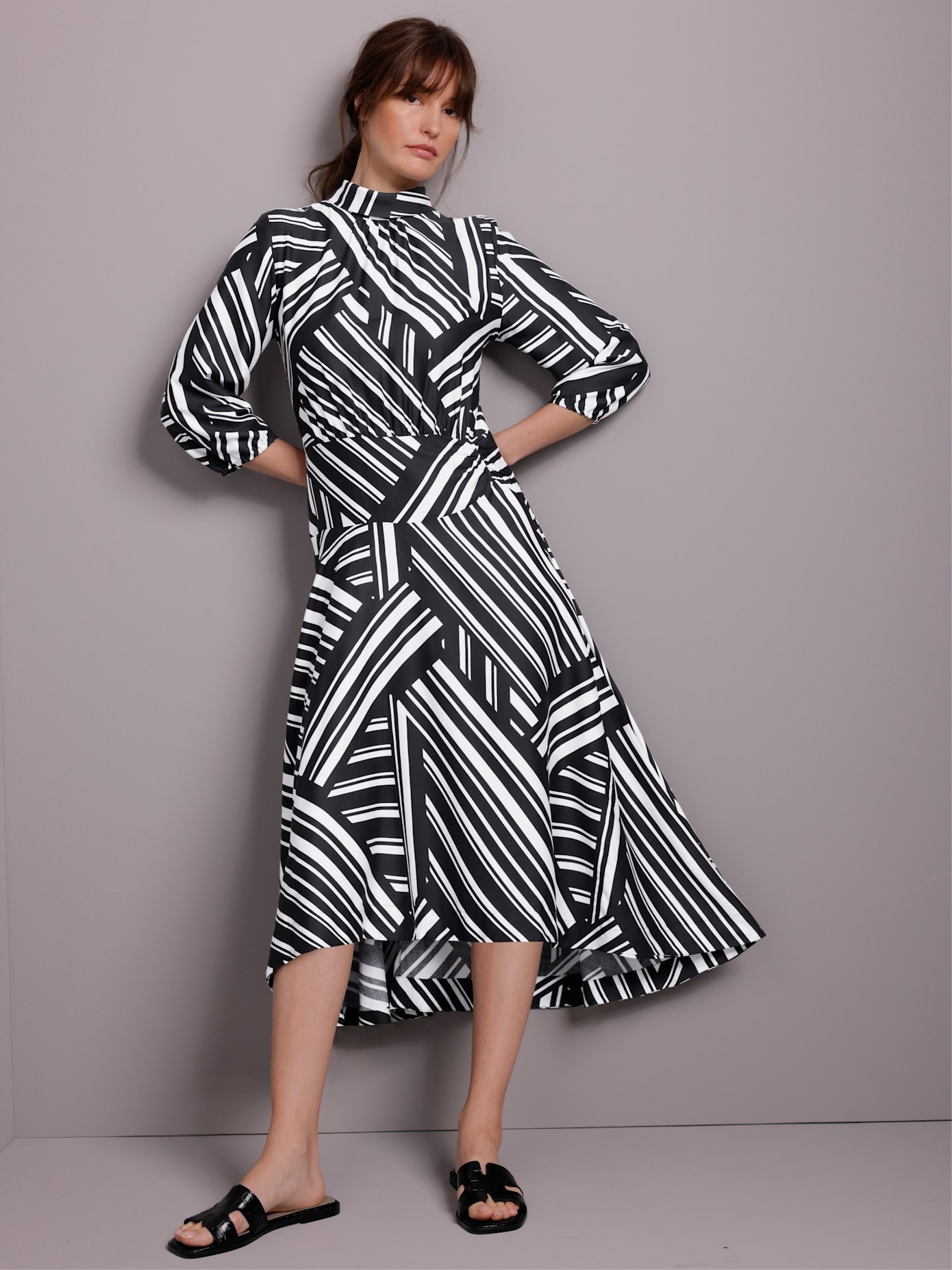 Image of CREATION L PREMIUM Druckkleid "Modal-Kleid"
