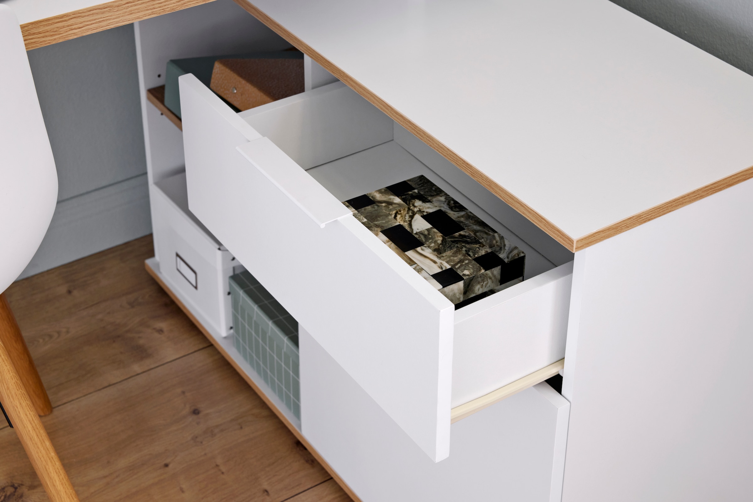 Jahnke Eckschreibtisch »X-CLUB C 40 E« 1 Stk. tlg. Eckschreibtisch, wechselseitig montierbar, X-Gestell