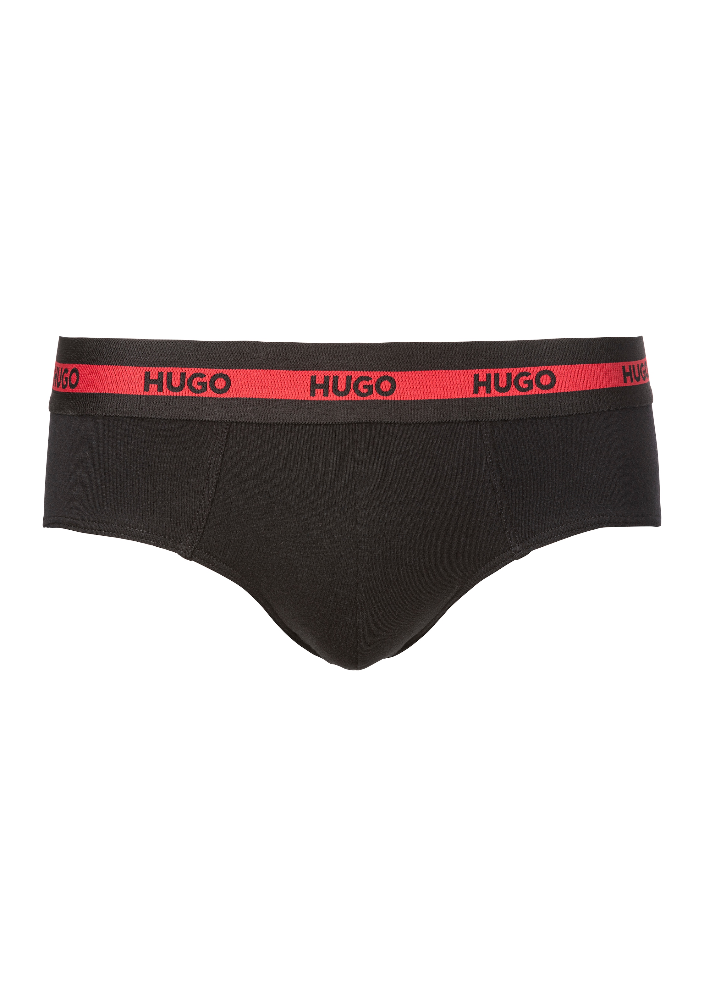 HUGO Underwear Hipster »HIPBR TRIPLET PLANET«, (Packung, 3 St., 3er), mit Hugo-Label am Bund