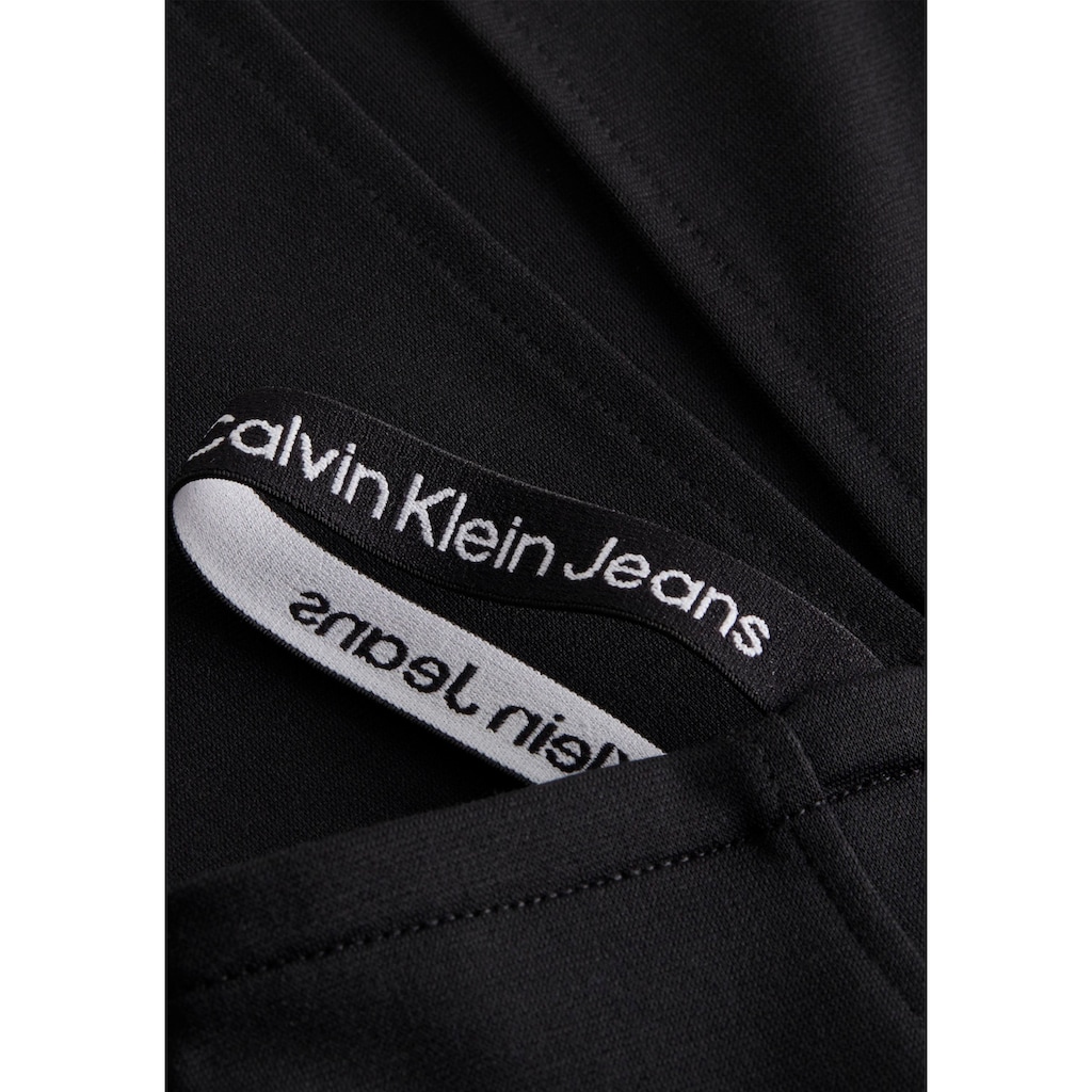 Calvin Klein Jeans Jerseyrock »LOGO STRAPS MILANO LONG SLEEVE«, mit Calvin Klein Logo-Straps