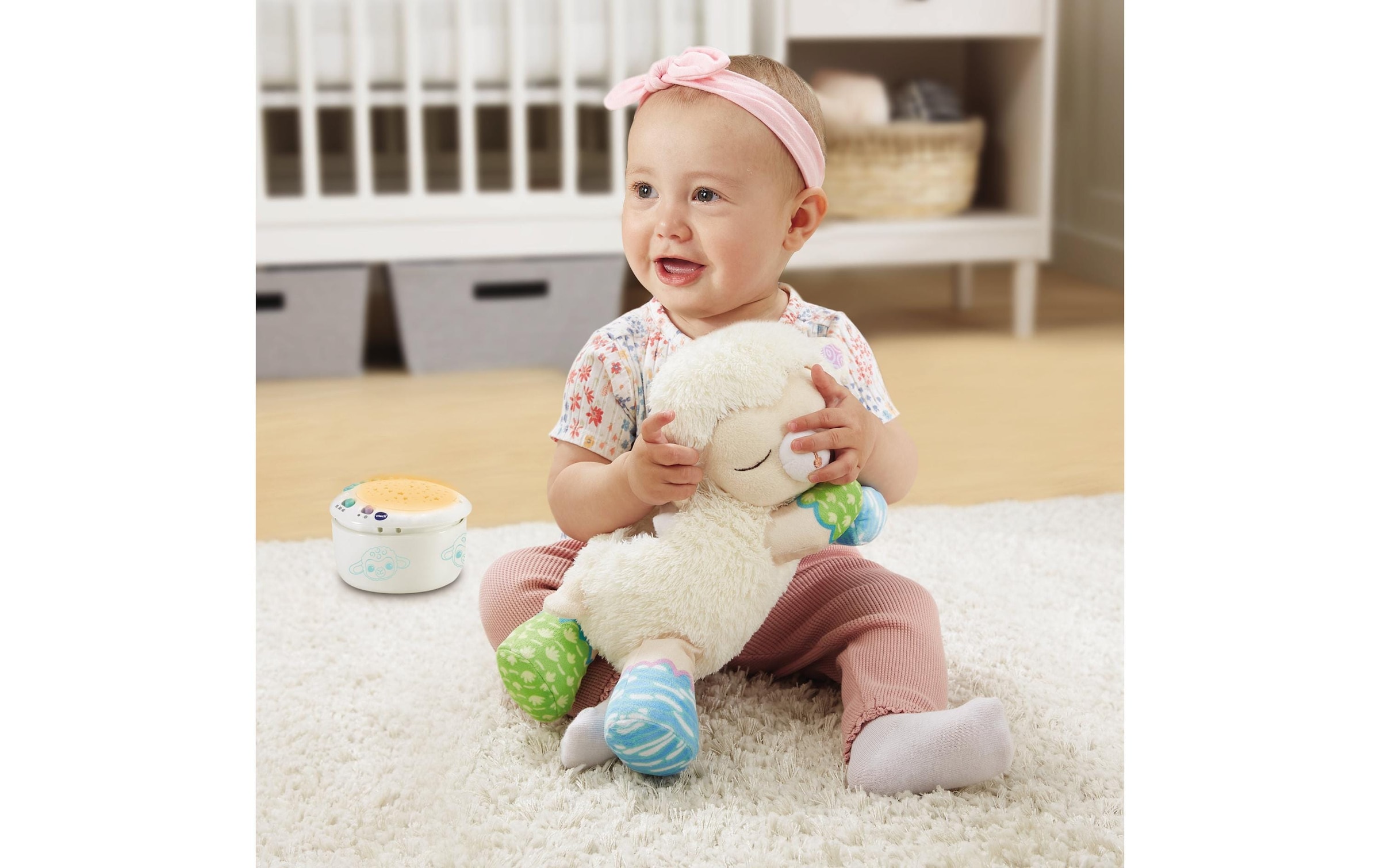 Vtech® Nachtlicht »mouton Nuit étoilée 3 en 1« Farbwechsler | Warmweiss