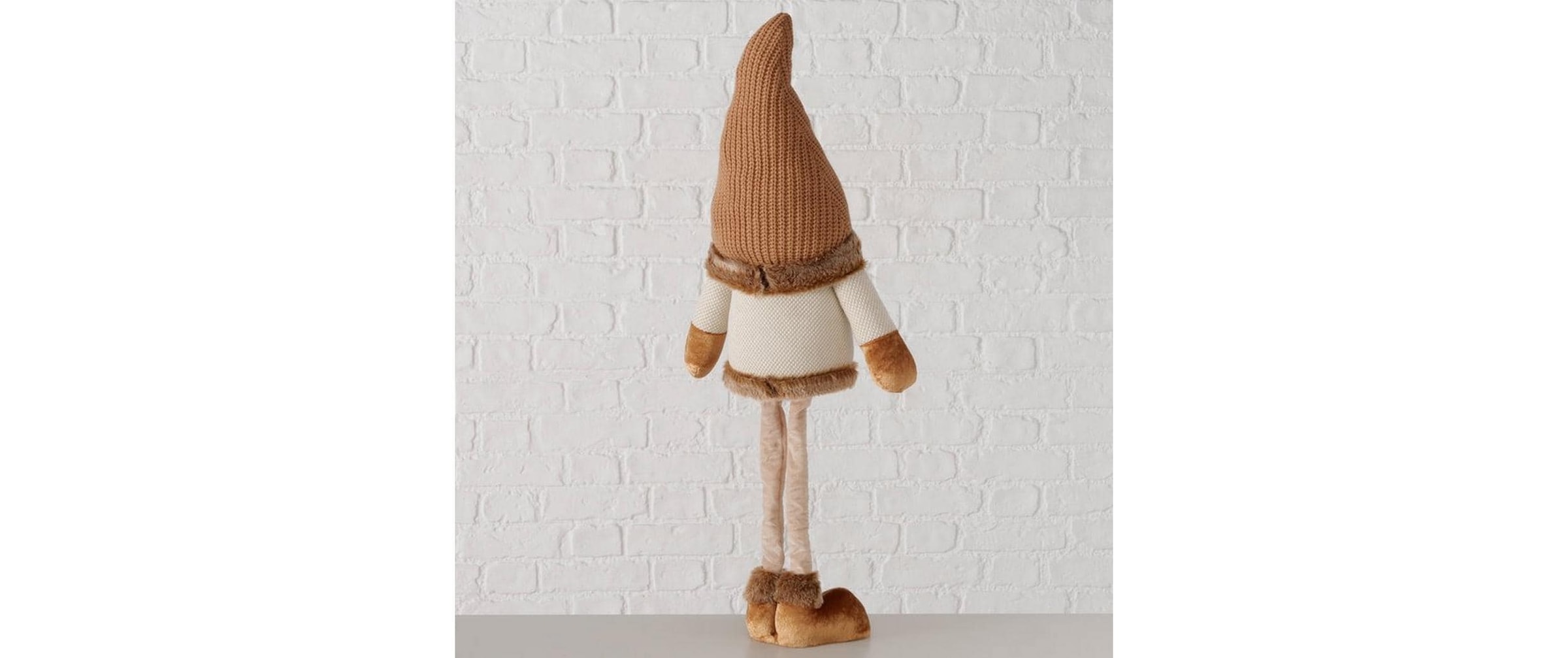 BOLTZE Wichtel »Dekofigur Clayton Beige/Braun«