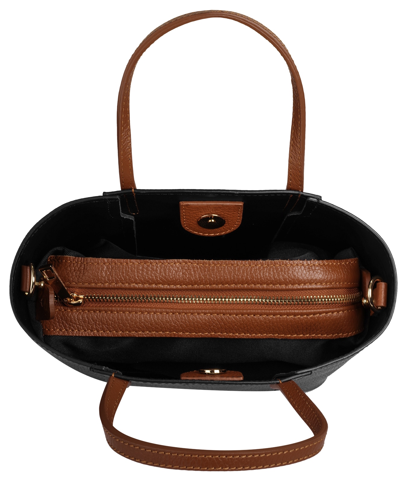 Samantha Look Sac à bandoulière cuir véritable, fabriqué en Italie
