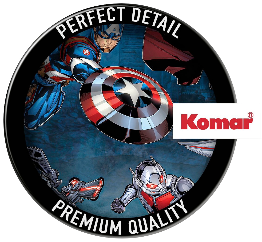 Komar Wandtattoo »Avengers Action - Grösse 100 x 70 cm«, (8 St.), selbstklebend, Wandsticker, Kinderzimmer