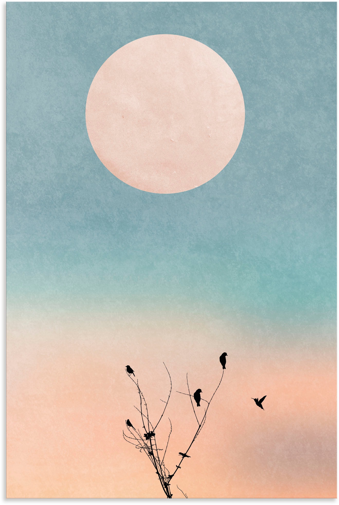 Image of Artland Wandbild »Warm aufwachen«, Himmelsbilder, (1 St.), in vielen Grössen & Produktarten - Alubild / Outdoorbild für den Aussenbereich, Leinwandbild, Poster, Wandaufkleber / Wandtattoo auch für Badezimmer geeignet bei Ackermann Versand Schweiz