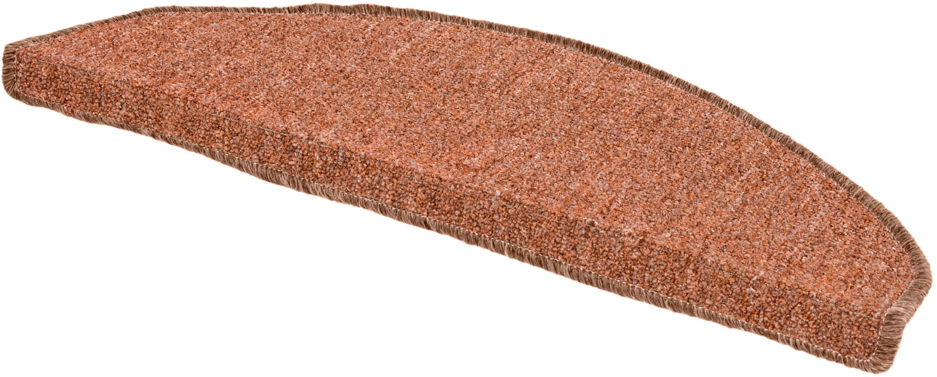 Andiamo Tapis de marche »Bob, Made in Poland« Semicirculaire 4,5 mm Höhe melierte Schlinge, selbstklebend, Set mit 2 Stück oder 15 Stück