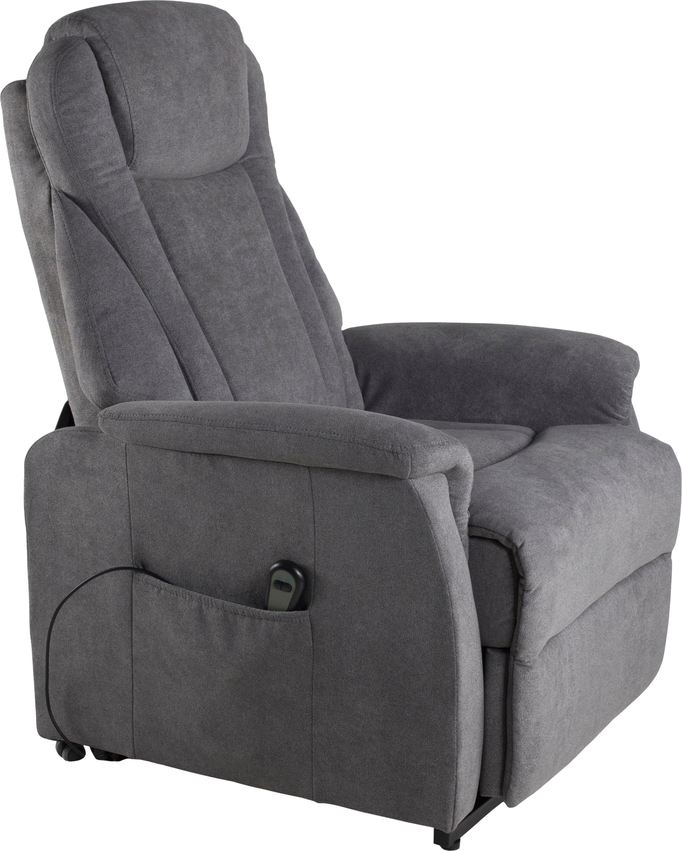 Duo Collection Fauteuil TV »Toronto XXL mit elektrischer Aufstehhilfe und Relaxfunktion« supporte jusqu'à 150kg, ressorts ensachés, suspension sur axes en acier