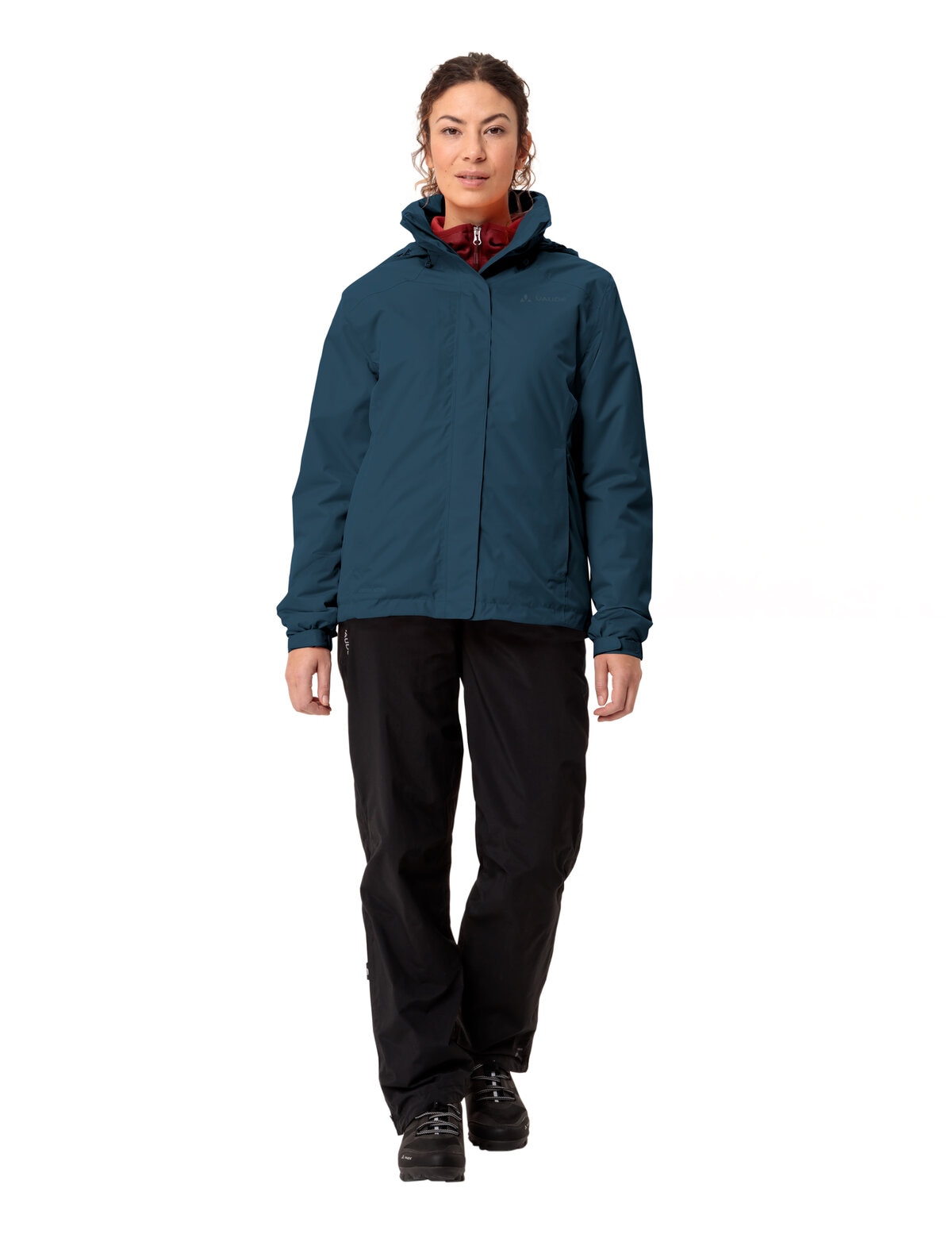 VAUDE Fahrradjacke »WOMEN'S ESCAPE BIKE WARM JACKET« mit Kapuze für Radsport und Outdoor-Aktivitäten, mit Reissverschlusstaschen