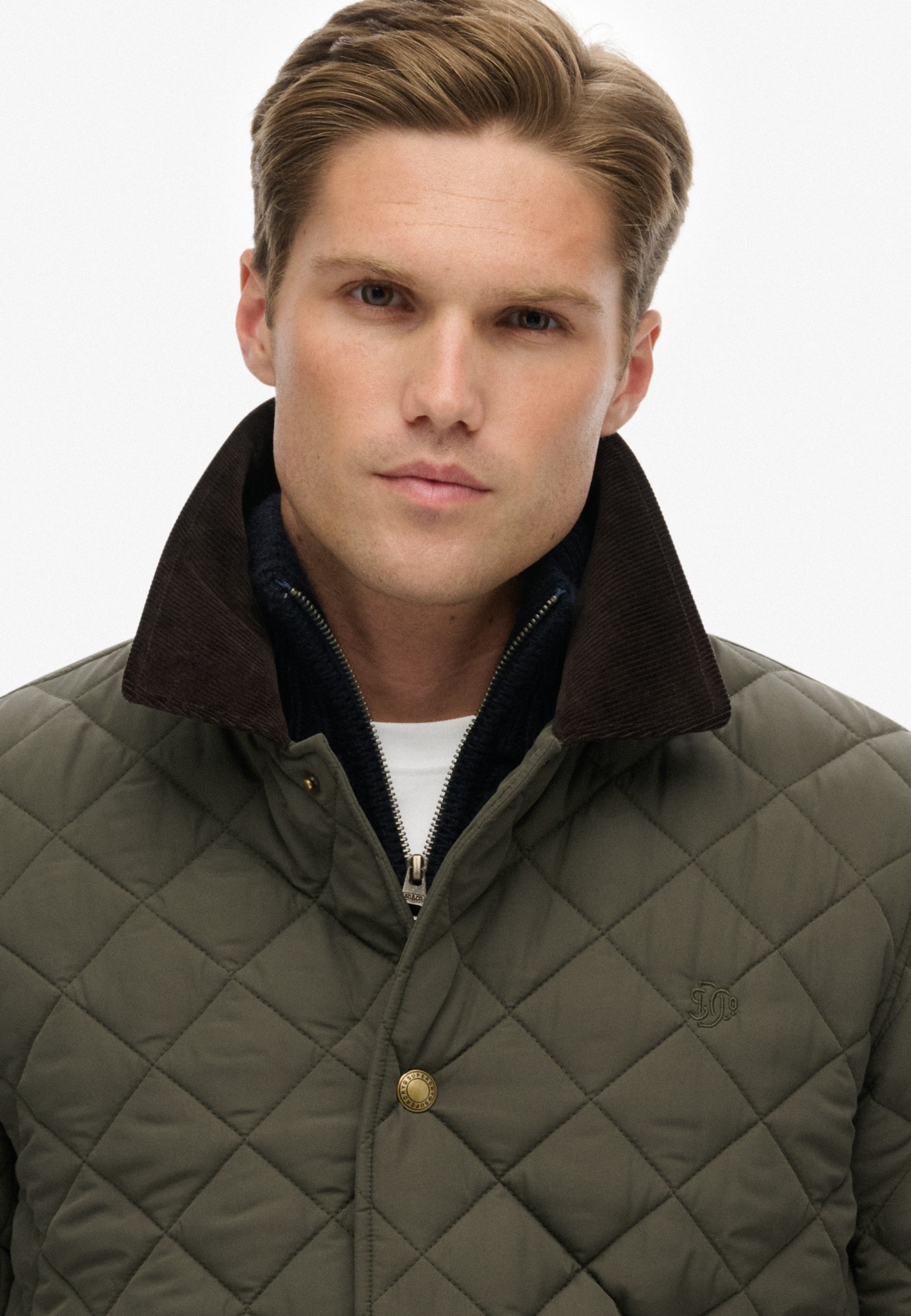 Superdry Veste matelassée »QUILTED ESTATE COACH JACKET« fibre synthétique, coupe régulière