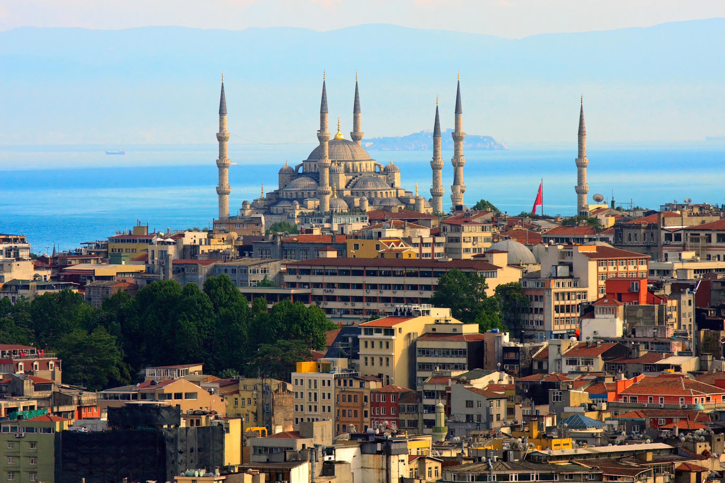 Image of Papermoon Fototapete »Istanbul Skyline« bei Ackermann Versand Schweiz