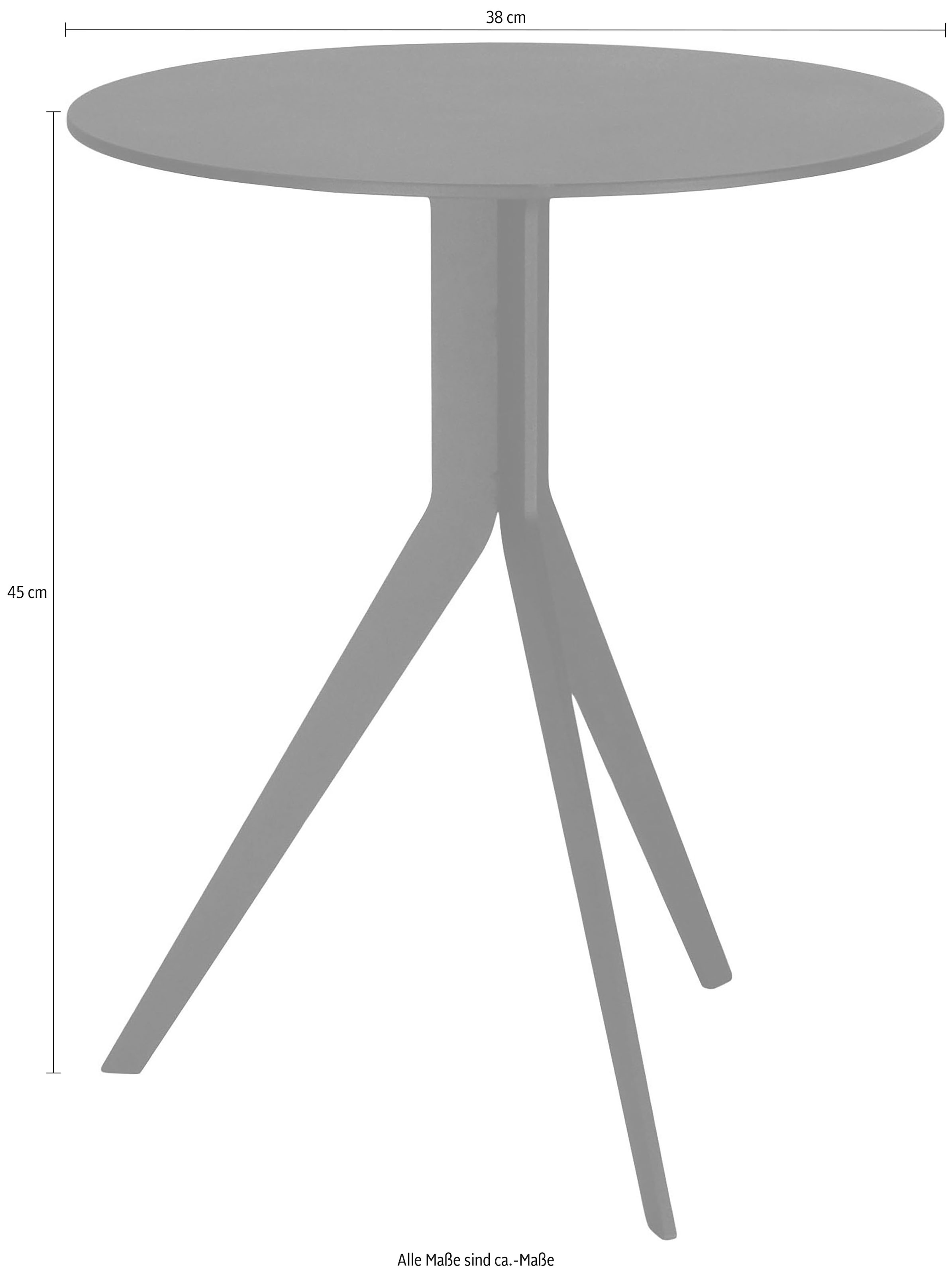 Spinder Design Table d'appoint »Daley« métal, solide, durable