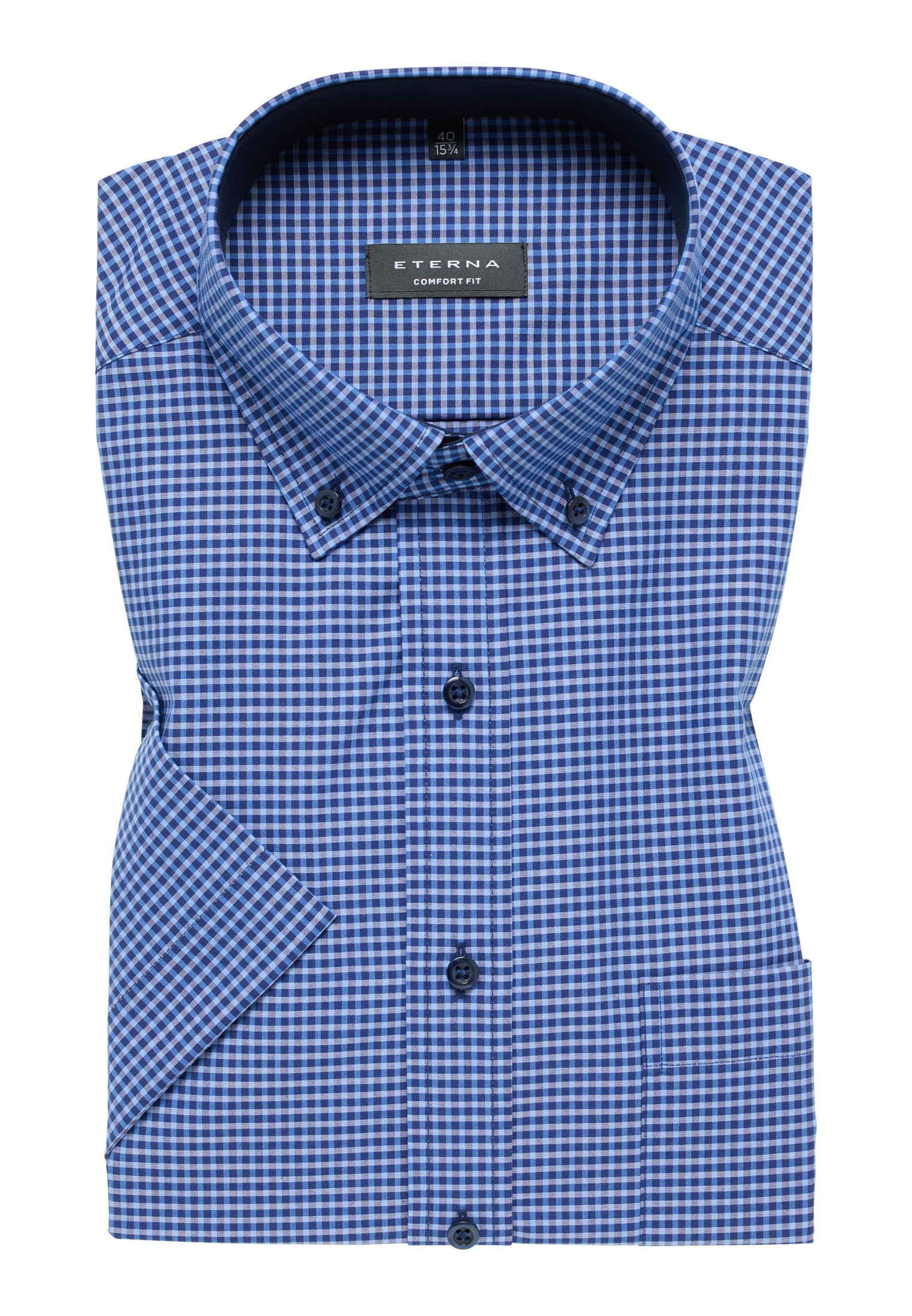 Eterna Kurzarmhemd »COMFORT FIT«, NON IRON (bügelfrei)