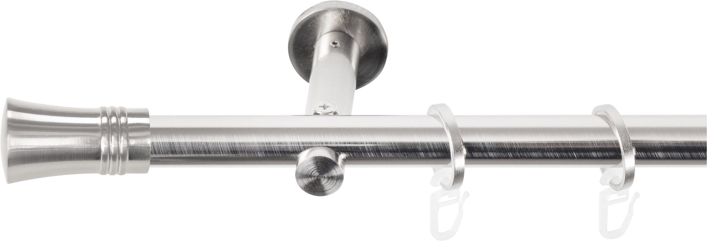 SN DECO GROUP Tringle à rideaux Ø 19 mm 1 course-läufig Fixmass;kürzbar