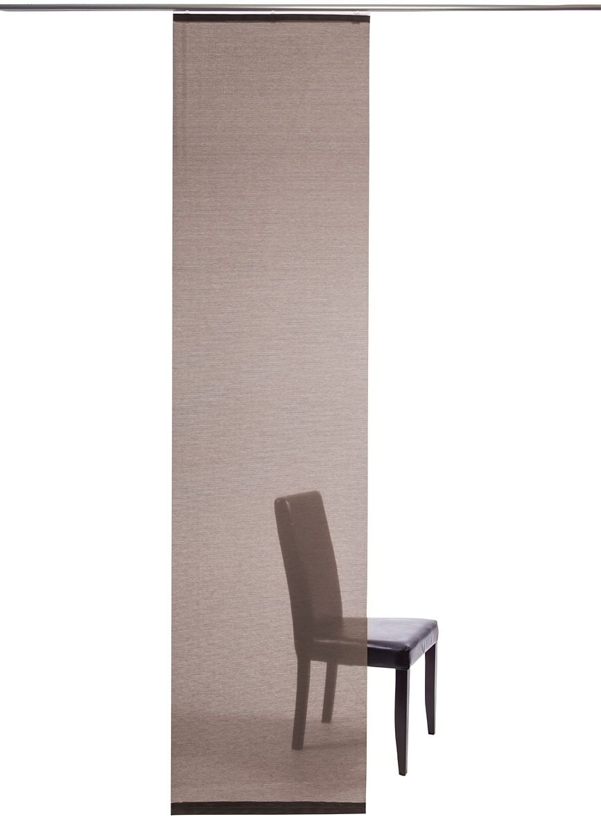 HOMING Schiebegardine »Manhattan« Klettband 1 Stk. tlg. modern, Wohnzimmer, Schlafzimmer