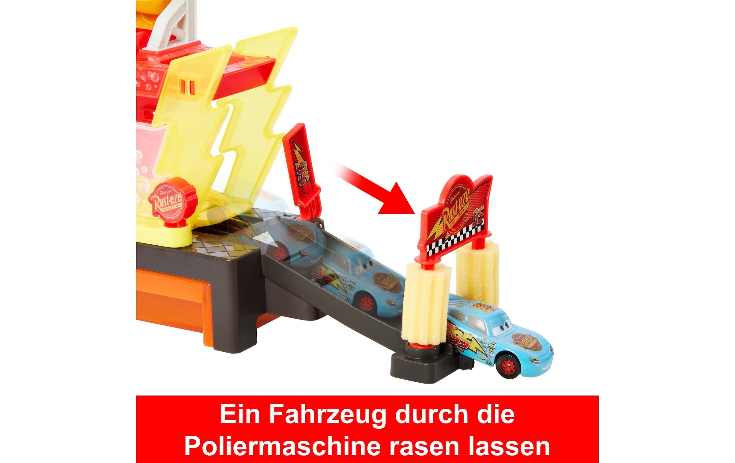 Mattel® Spiel-Gebäude »Disney Cars Autowaschanlagen-Spielset«