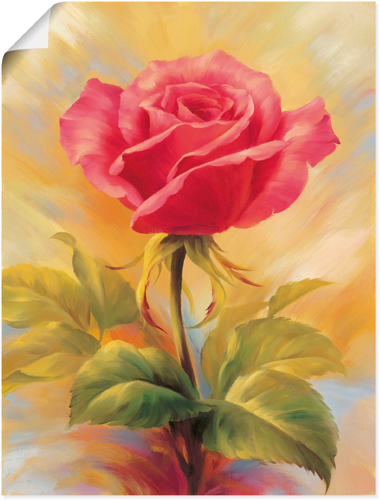 Artland Wandbild »Kleine Rosen II«, Blumenbilder, (1 St.), als Alubild,  Leinwandbild, Wandaufkleber oder Poster in versch. Grössen günstig kaufen | Poster