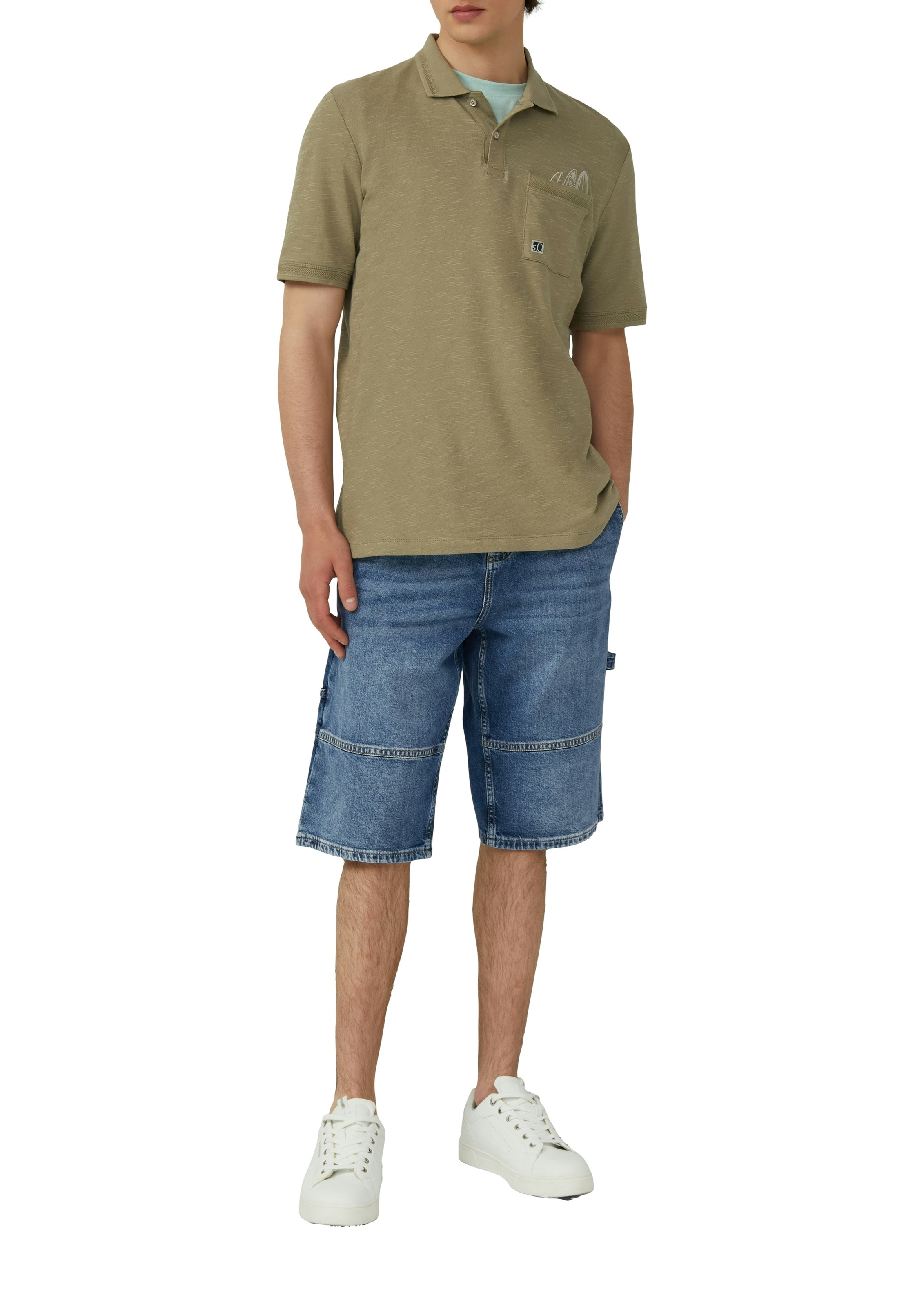 s.Oliver Polo avec broderies