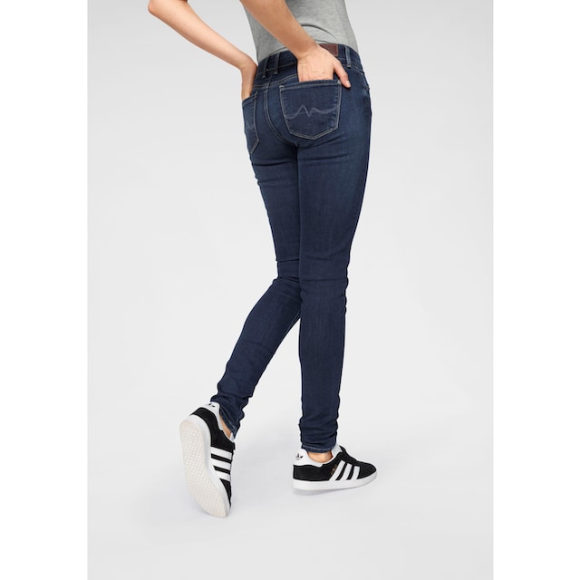 mit ♕ und 1-Knopf Pepe 5-Pocket-Stil »SOHO«, auf im Bund Stretch-Anteil versandkostenfrei Skinny-fit-Jeans Jeans