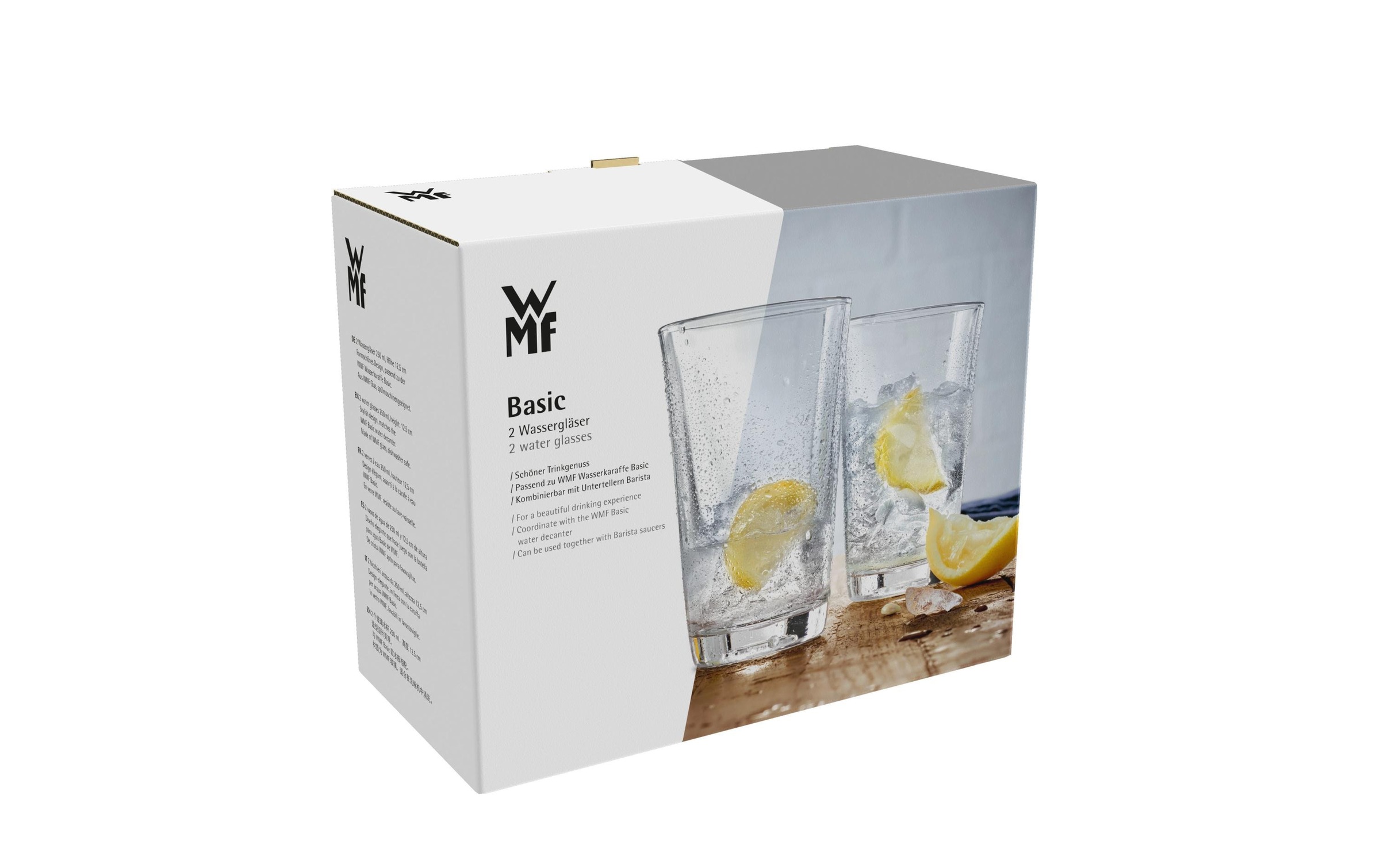 WMF Glas »Wasserglas-Set 2 Stück 0.25l Basic«, (2 tlg.)