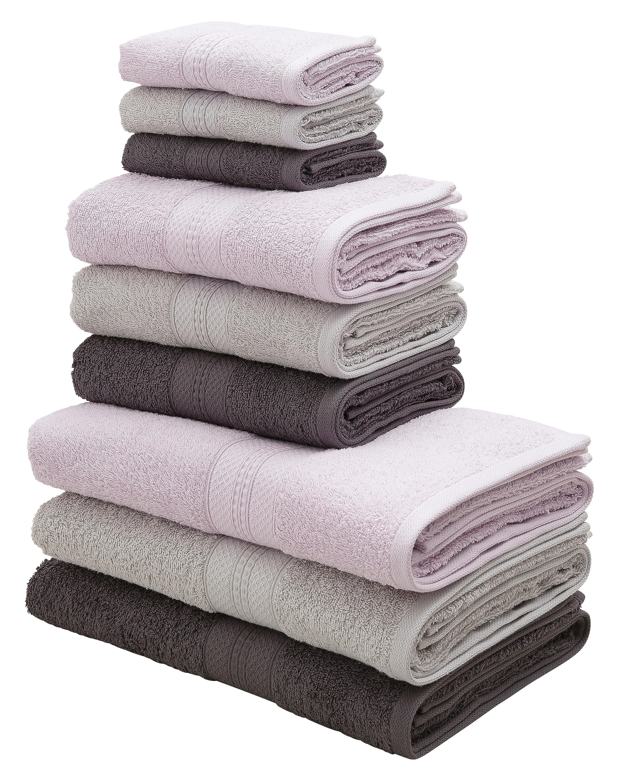 Image of andas Handtuch Set »Astrid«, Set, 9 tlg., Walkfrottee, im harmonischen Farbmix bei Ackermann Versand Schweiz