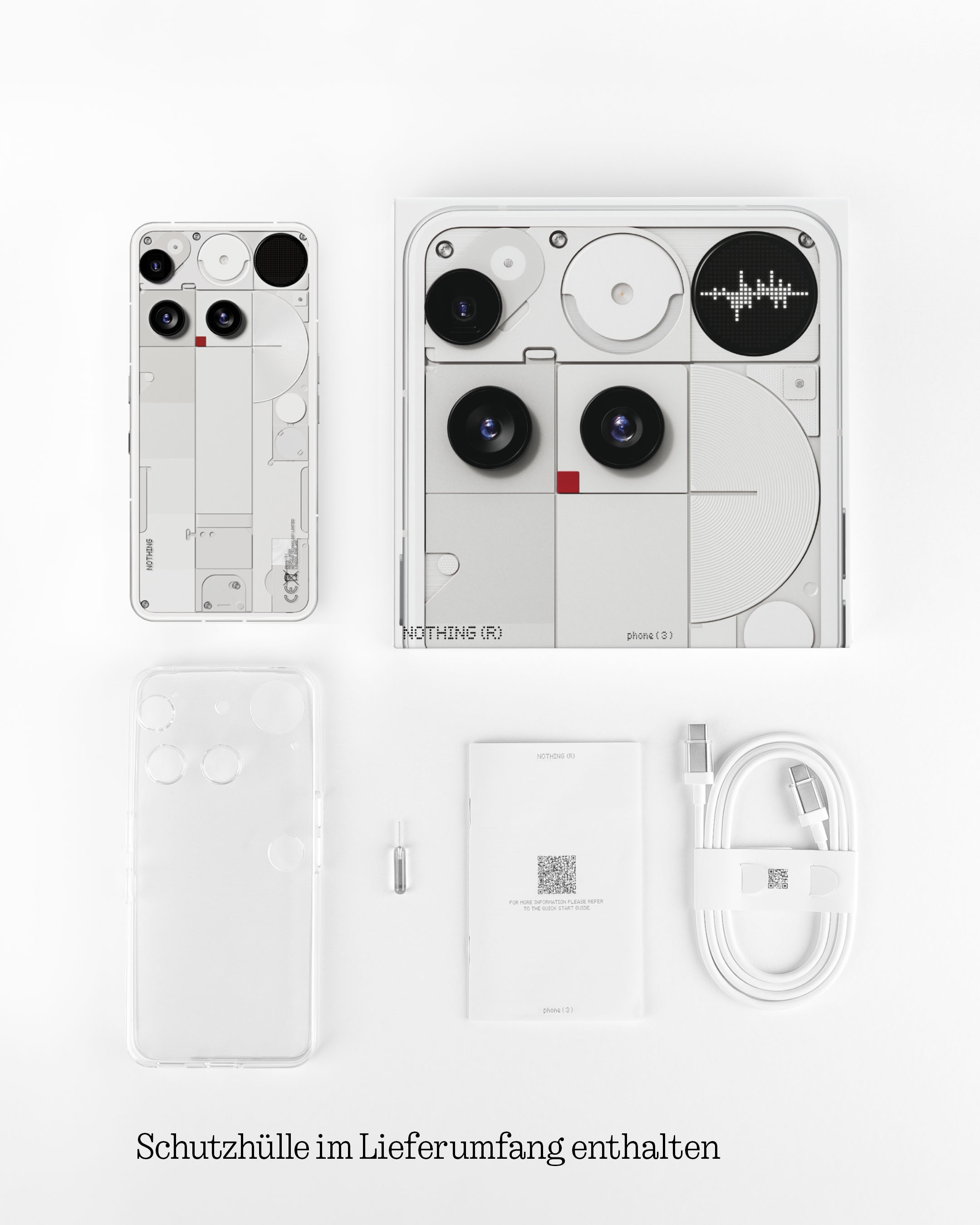 NOTHING Smartphone »Phone (3)« noir