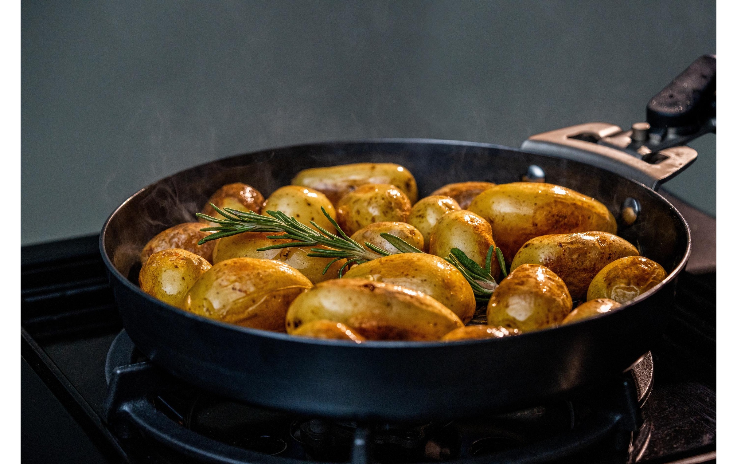 OUTDOORCHEF Grillpfanne »Karbonstahl, Ø 24 cm«, Edelstahl