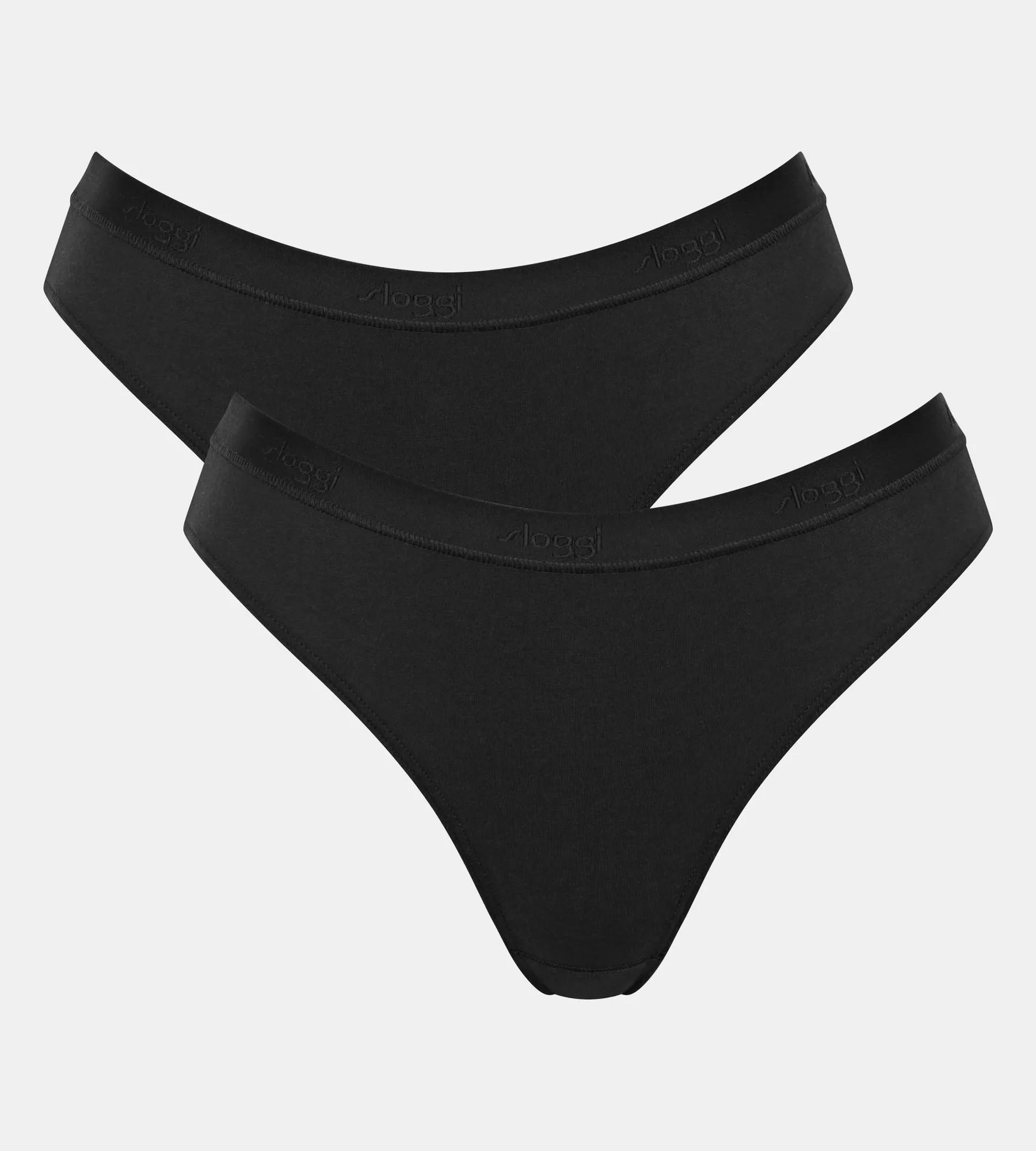 Image of sloggi Slip "GO Casual" 2er Pack, weich, atmungsaktiv, Baumwollmischung, elastisch