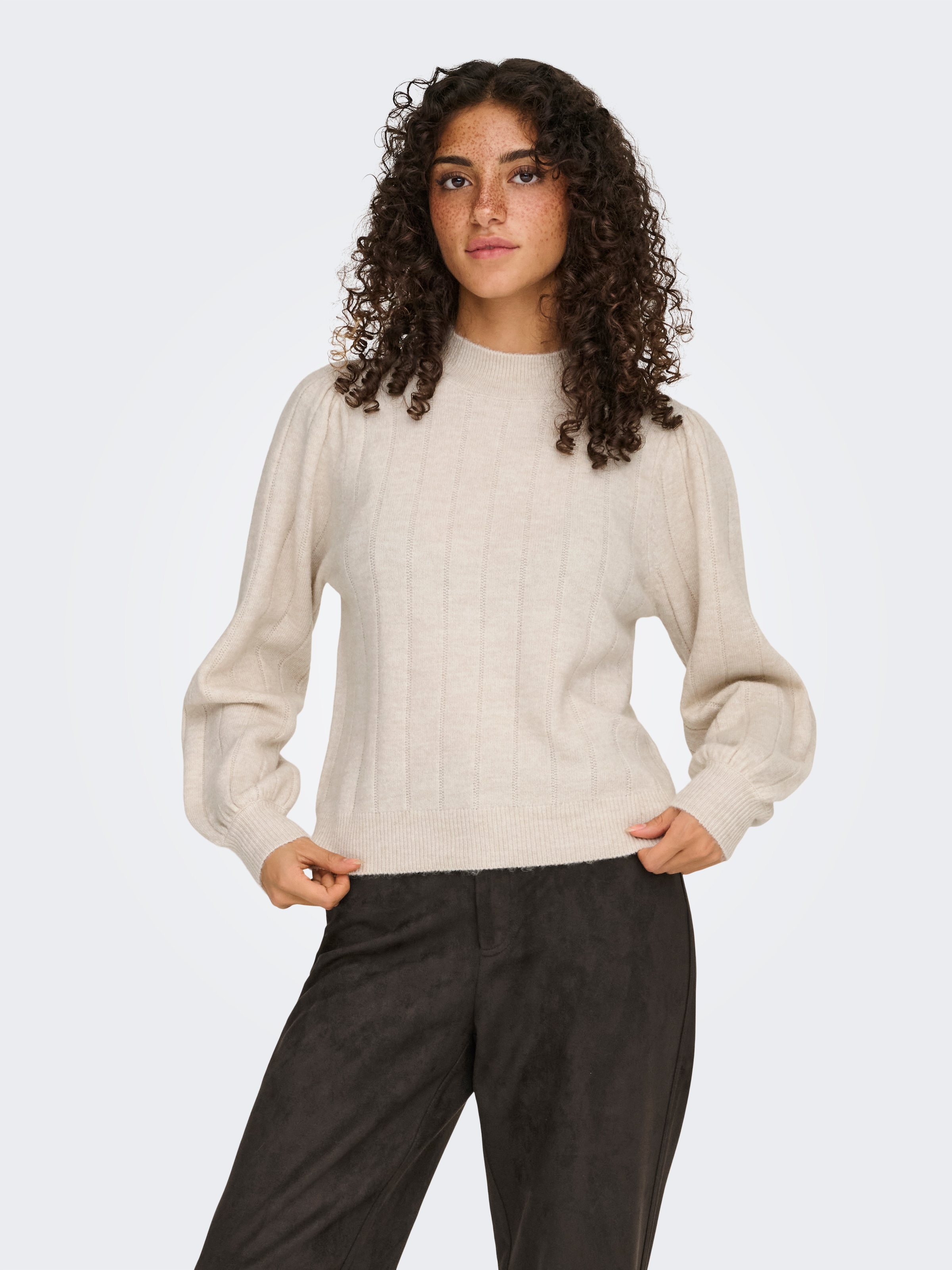 ONLY Pull en tricot »ONLFIRENZE LS HIGHNECK PULLOVER KNT NCA«