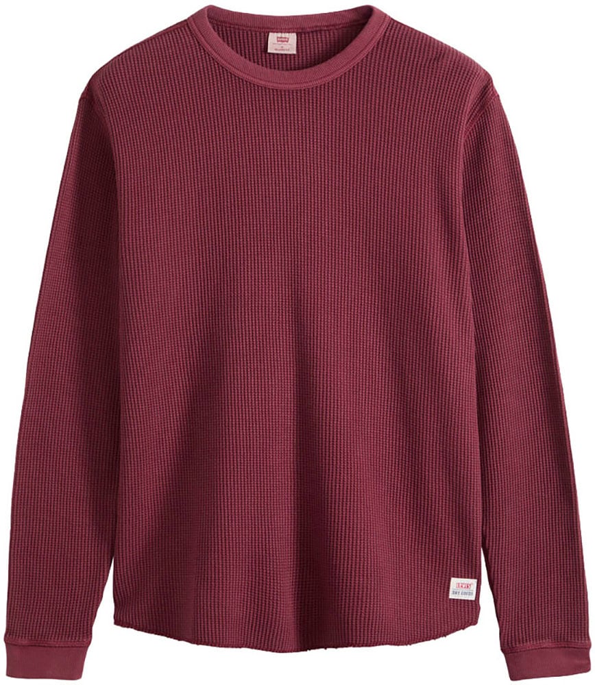 Levi's® T-shirt à manches longues Waffelstruktur