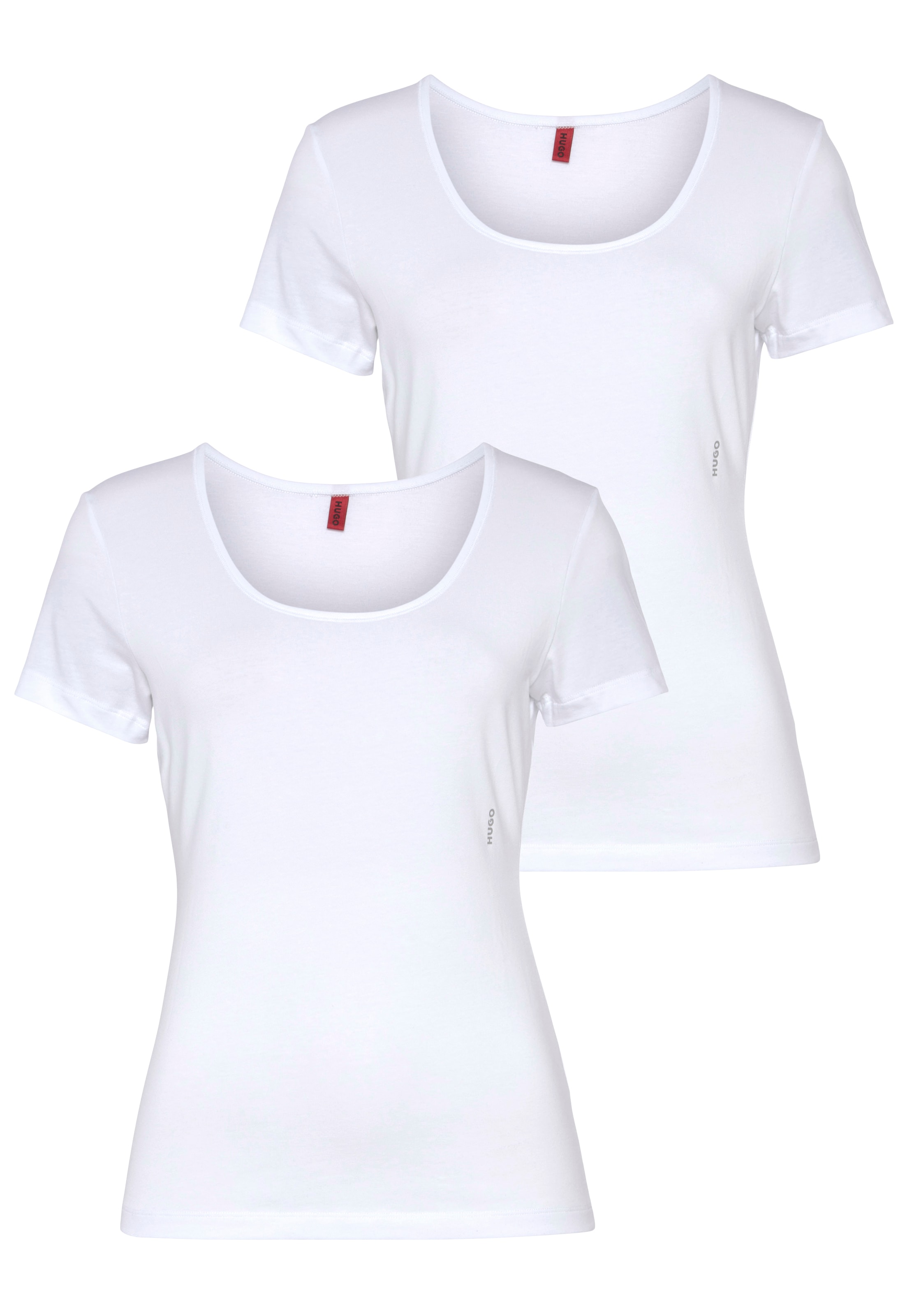 HUGO Underwear T-Shirt, mit vertikalem Logodruck
